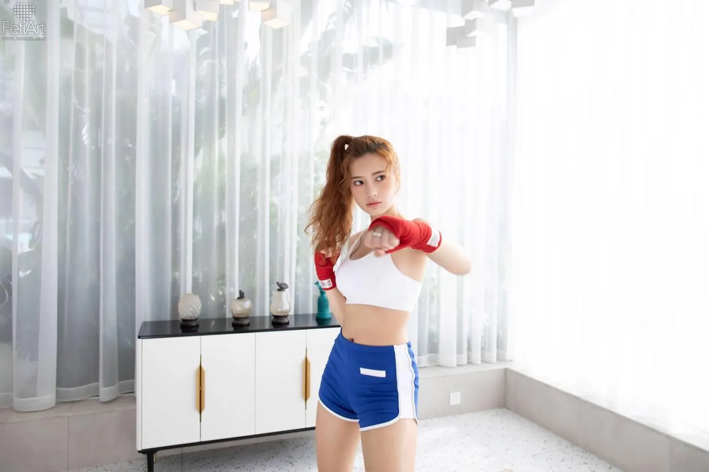 [FetiArt尚物集]NO.00053 Boxing Girl MODEL-Cherry[31P]插图6