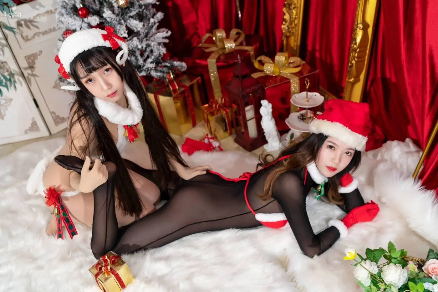 [FetiArt尚物集]NO.00013 Merry Christmas 2019 MODEL-Moi Daidai[37P]插图5