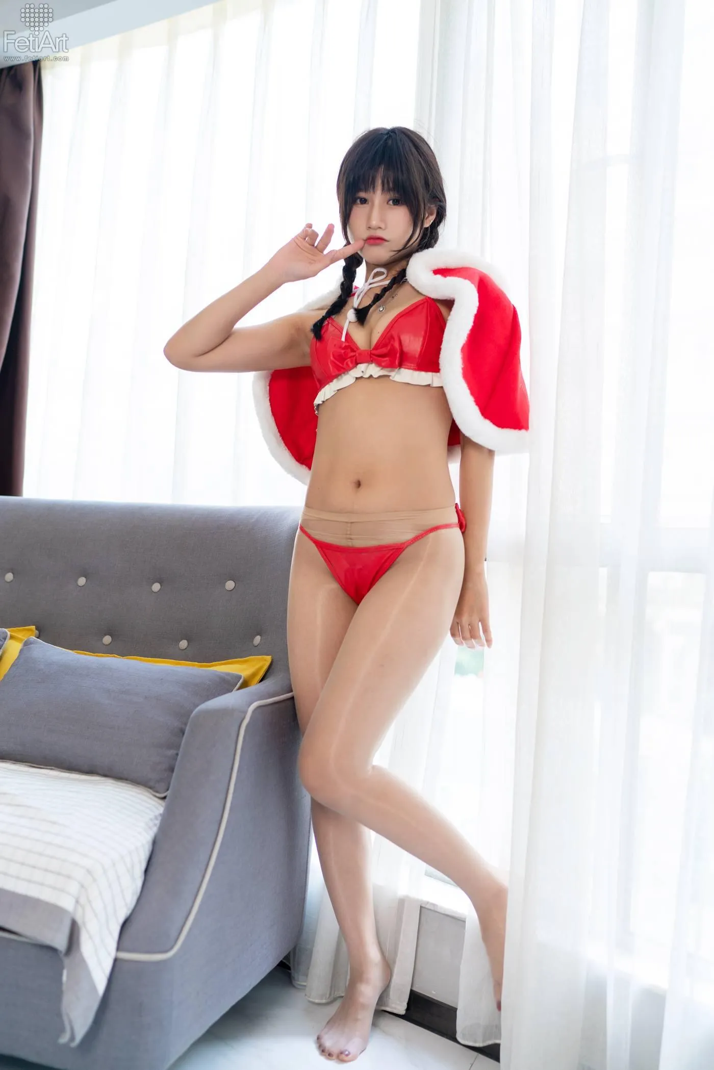 [FetiArt尚物集]NO.00024 Christmas Day Is Coming MODEL-Jasmine[39P]插图8
