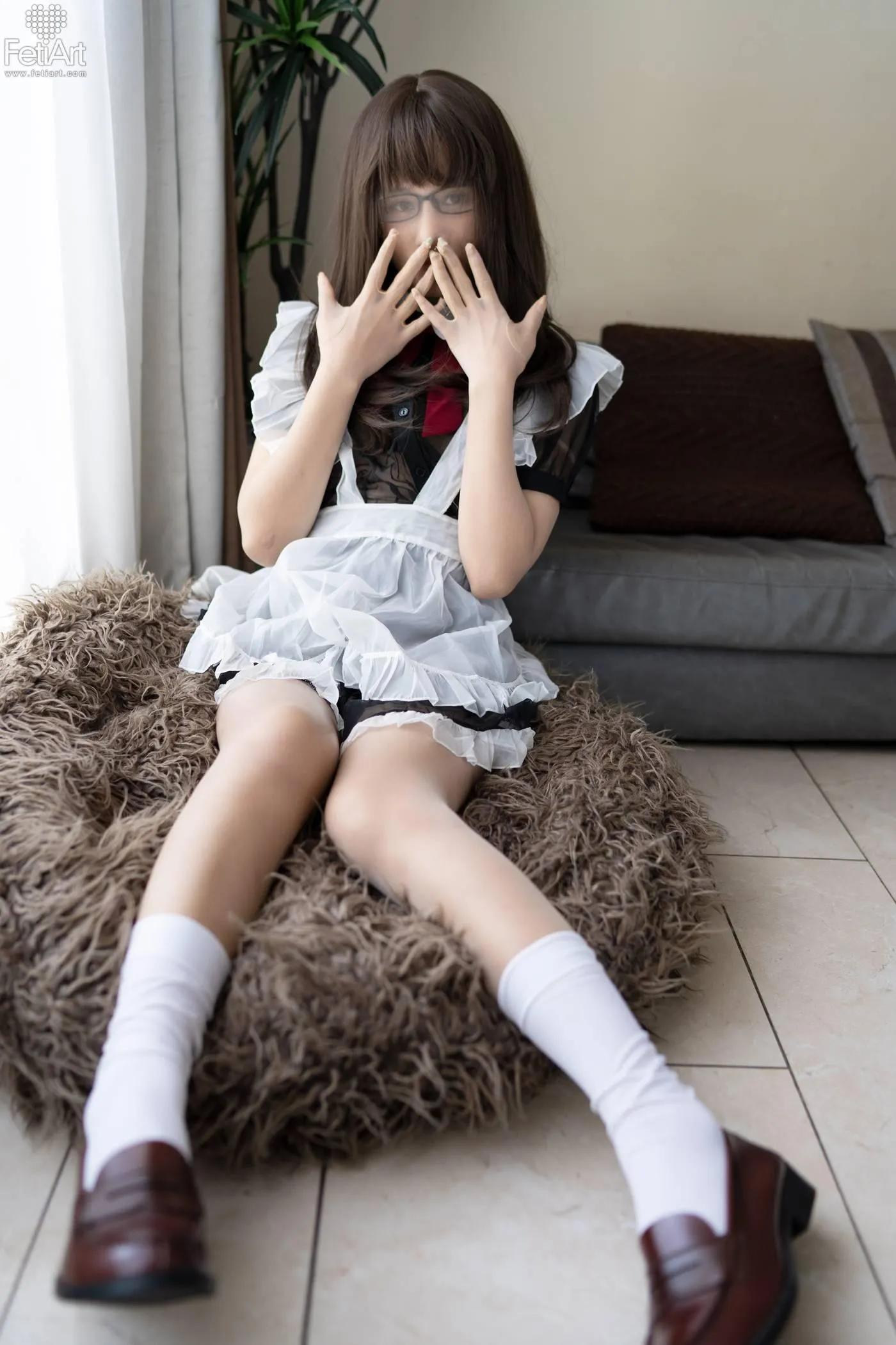 [FetiArt尚物集]NO.00048 Pantyhose Encasement Maid MODEL-Jasmine[39P]插图6