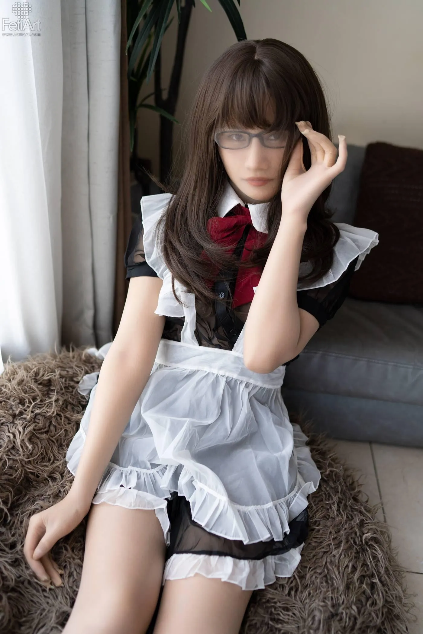 [FetiArt尚物集]NO.00048 Pantyhose Encasement Maid MODEL-Jasmine[39P]插图8