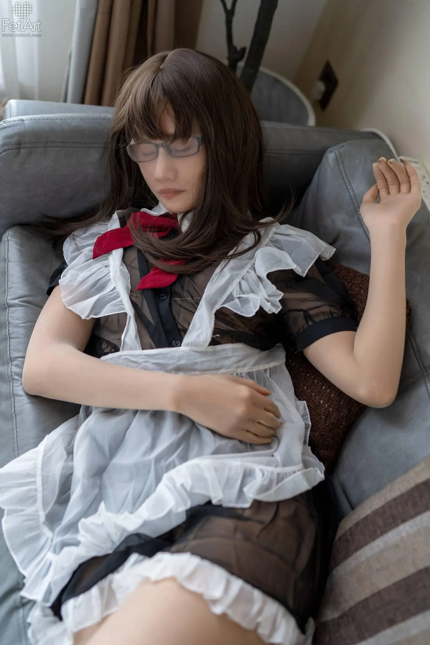 [FetiArt尚物集]NO.00048 Pantyhose Encasement Maid MODEL-Jasmine[39P]插图6