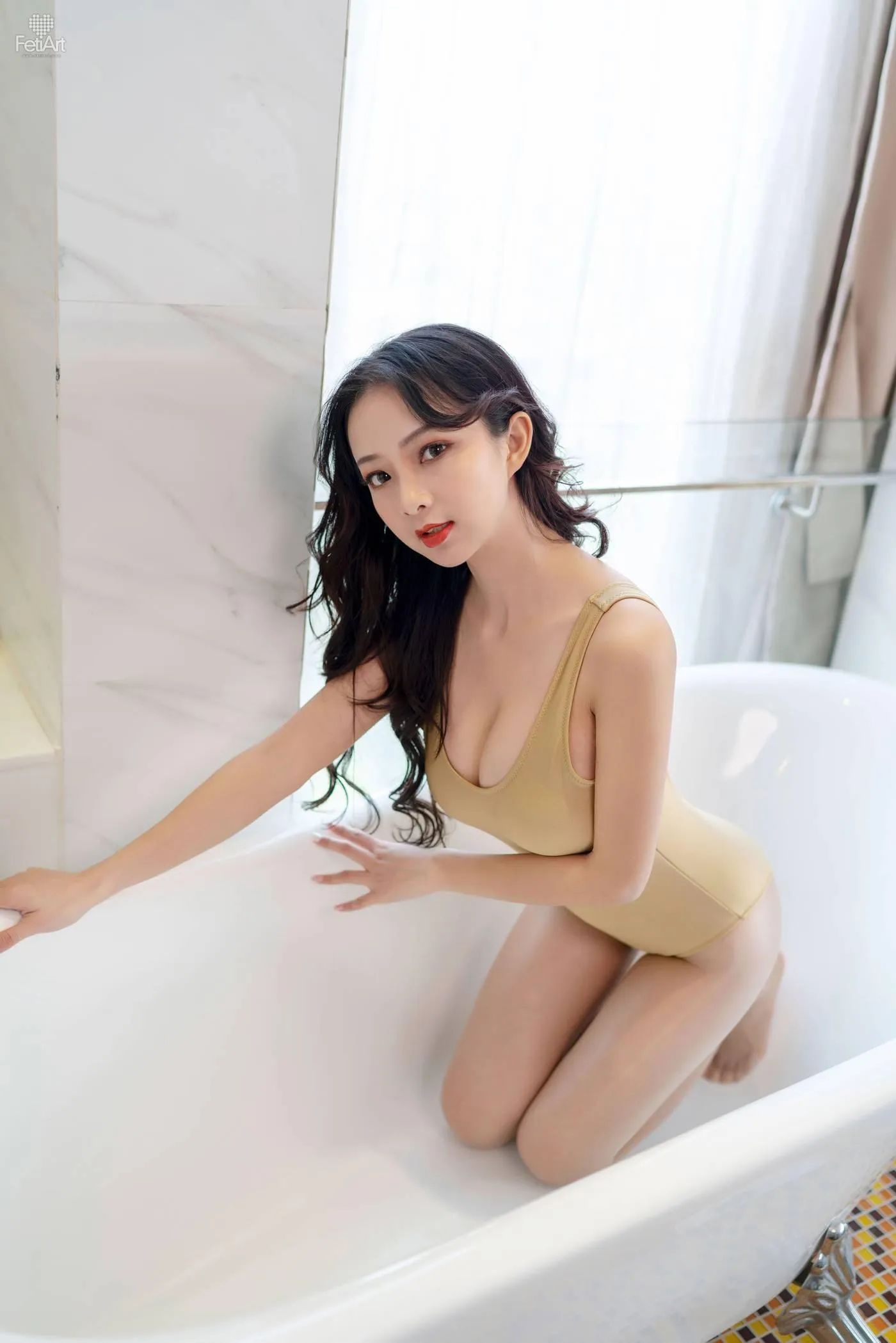 [FetiArt尚物集]NO.00009 A Creamy Day MODEL-Yumiko[37P]插图3