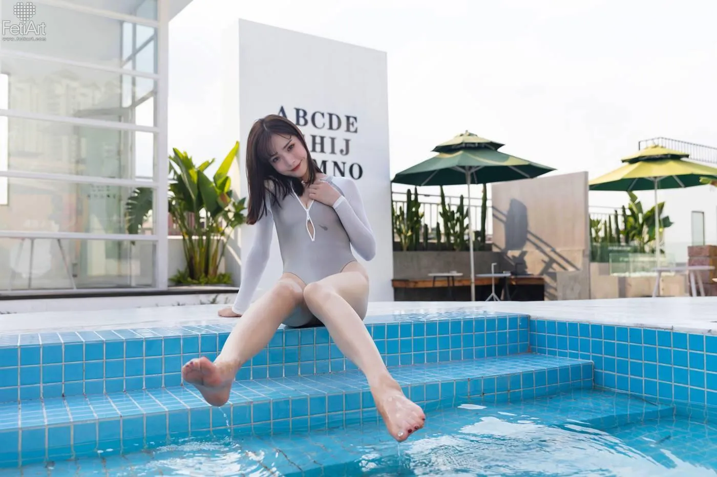 [FetiArt尚物集]NO.00021 Sunbath In Summer MODEL-Kiko[46P]插图4