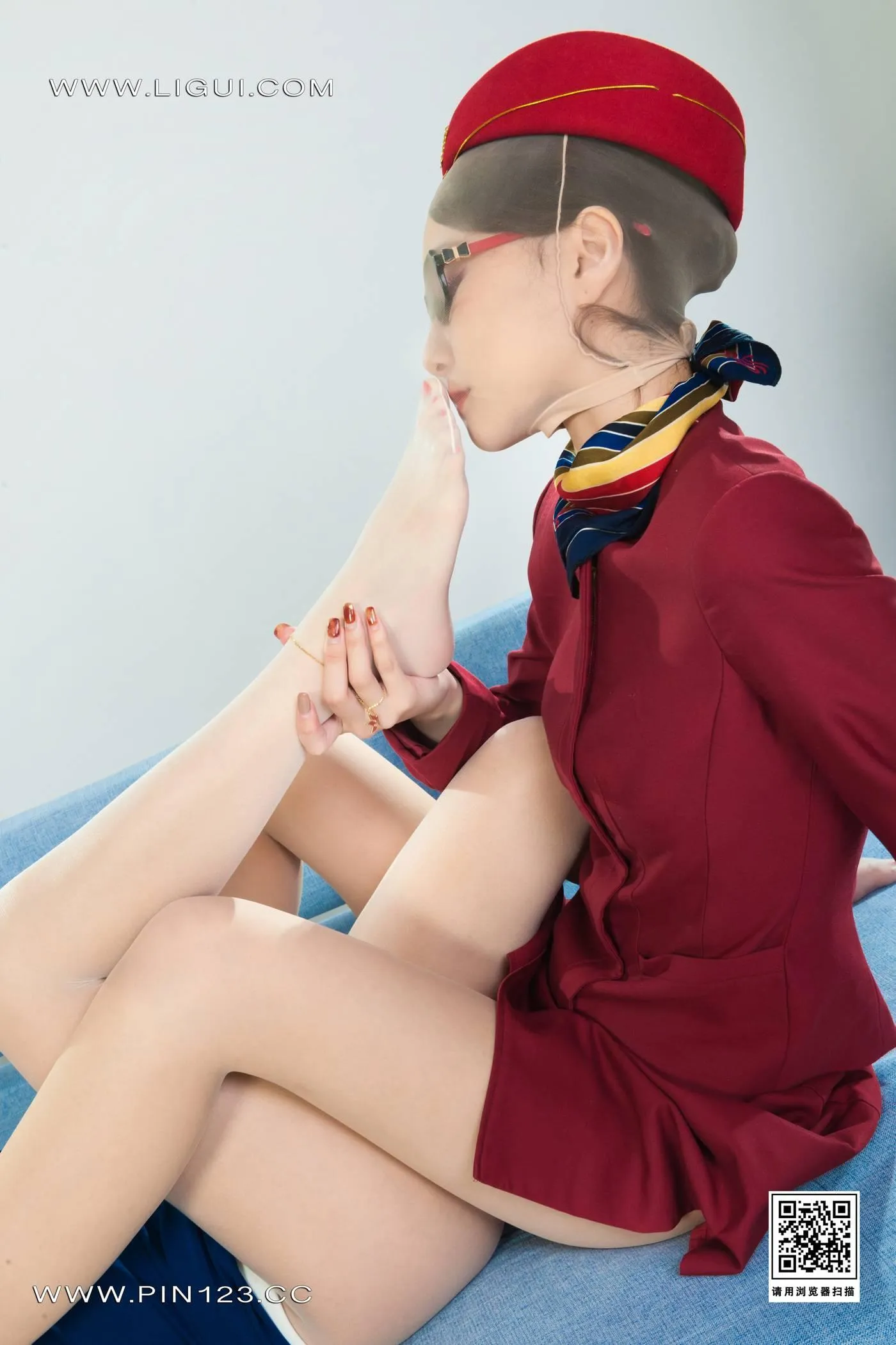 [Ligui丽柜]2022.11.11 双生花-空中丝欲 汐汐＆心心[98P]插图