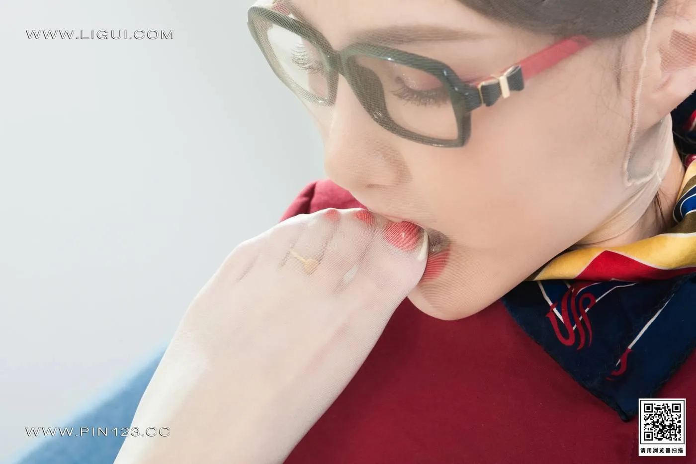 [Ligui丽柜]2022.11.11 双生花-空中丝欲 汐汐＆心心[98P]插图5
