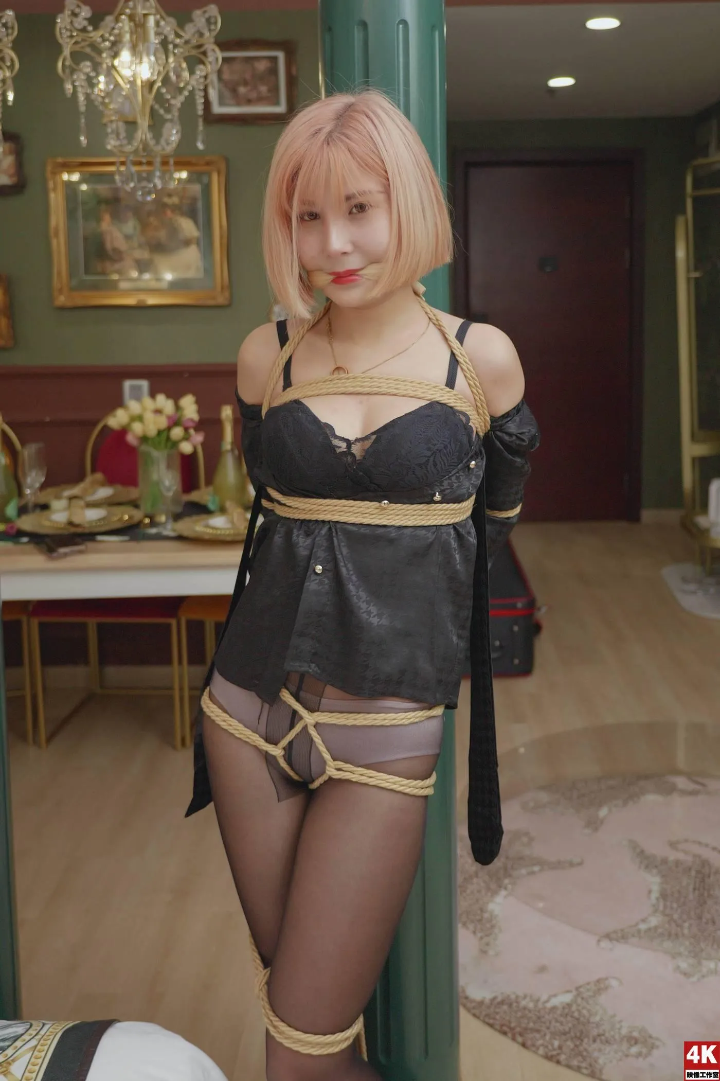 [Ligui丽柜]2022.05.06 卧室里的执勤官（下）小發[86P]插图2