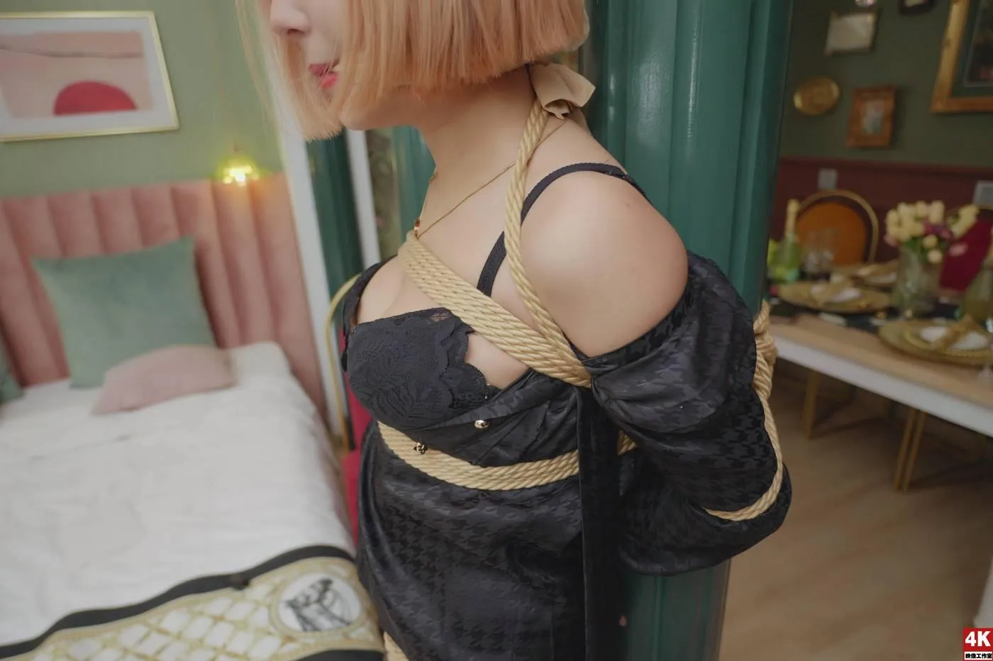 [Ligui丽柜]2022.05.06 卧室里的执勤官（下）小發[86P]插图6