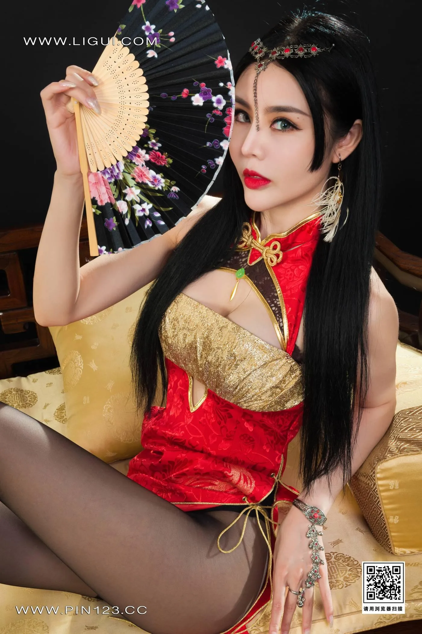 [Ligui丽柜]2022.05.30《迷丝穿越》凉儿[71P]插图1