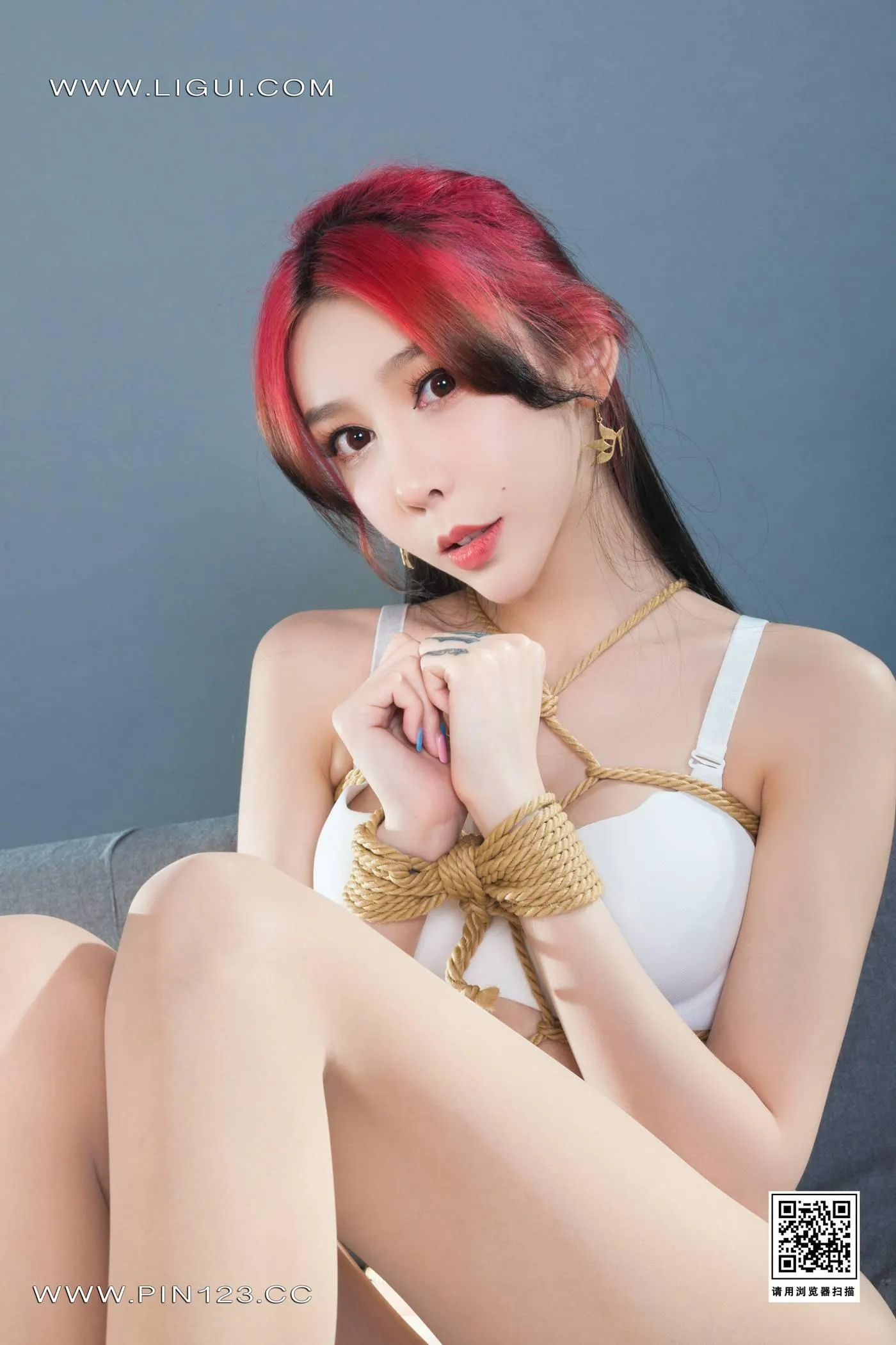 [Ligui丽柜]2022.06.24《龟甲缚欲兔》小兔[56P]插图