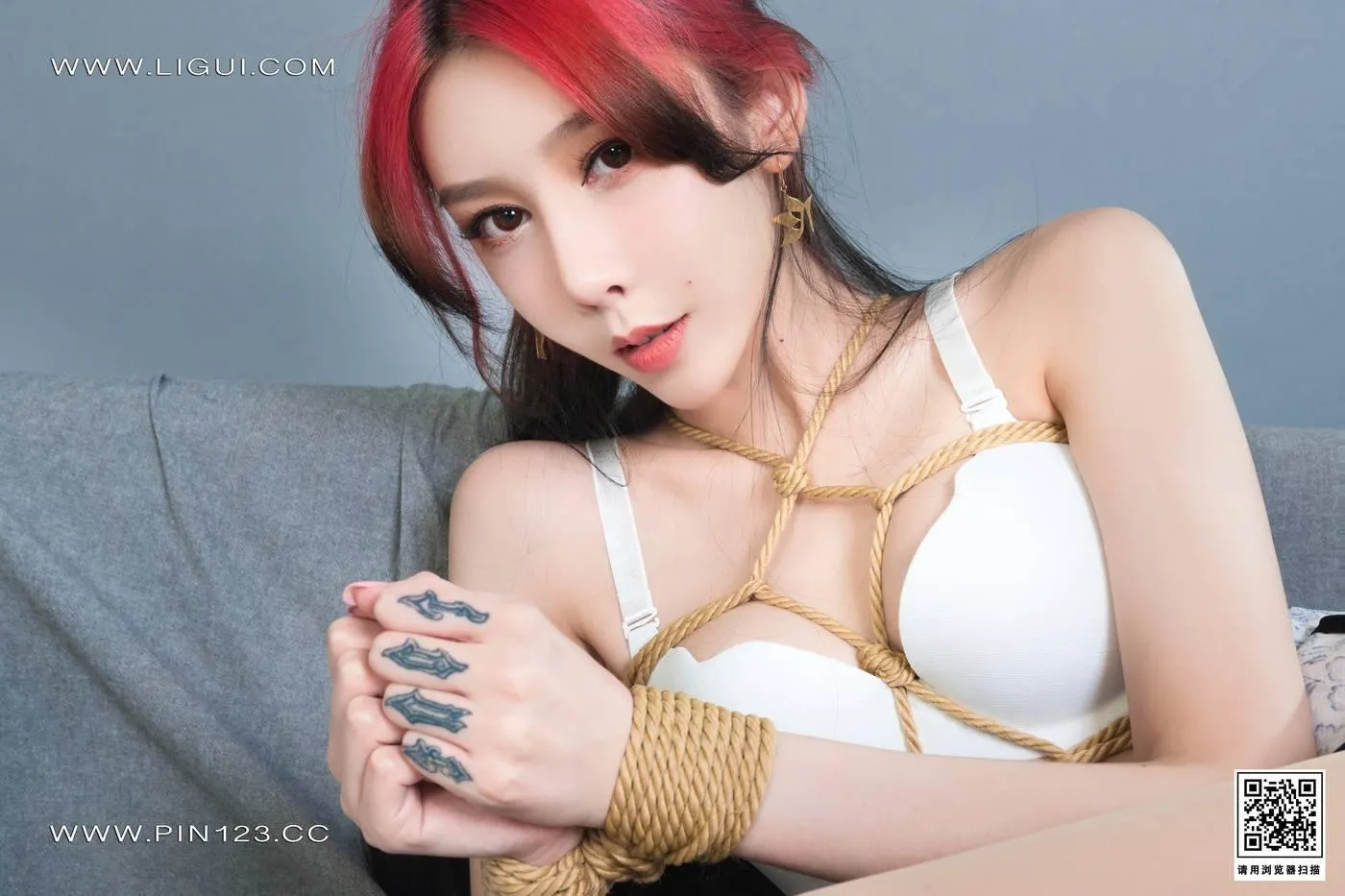 [Ligui丽柜]2022.06.24《龟甲缚欲兔》小兔[56P]插图4