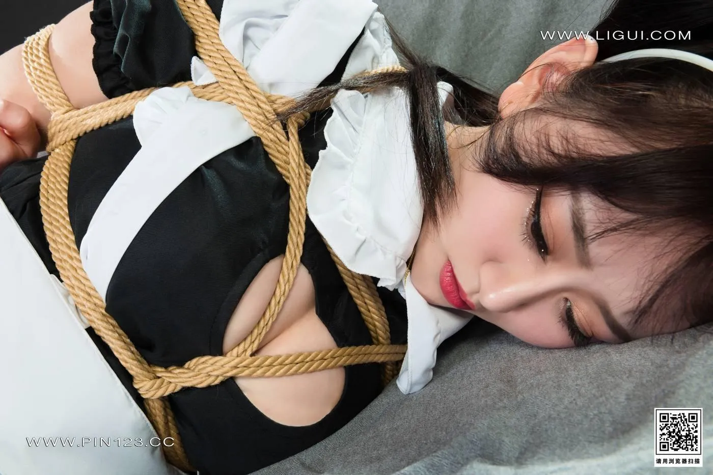 [Ligui丽柜]2022.12.02 缚娇垂泪 小熊[72P]插图3