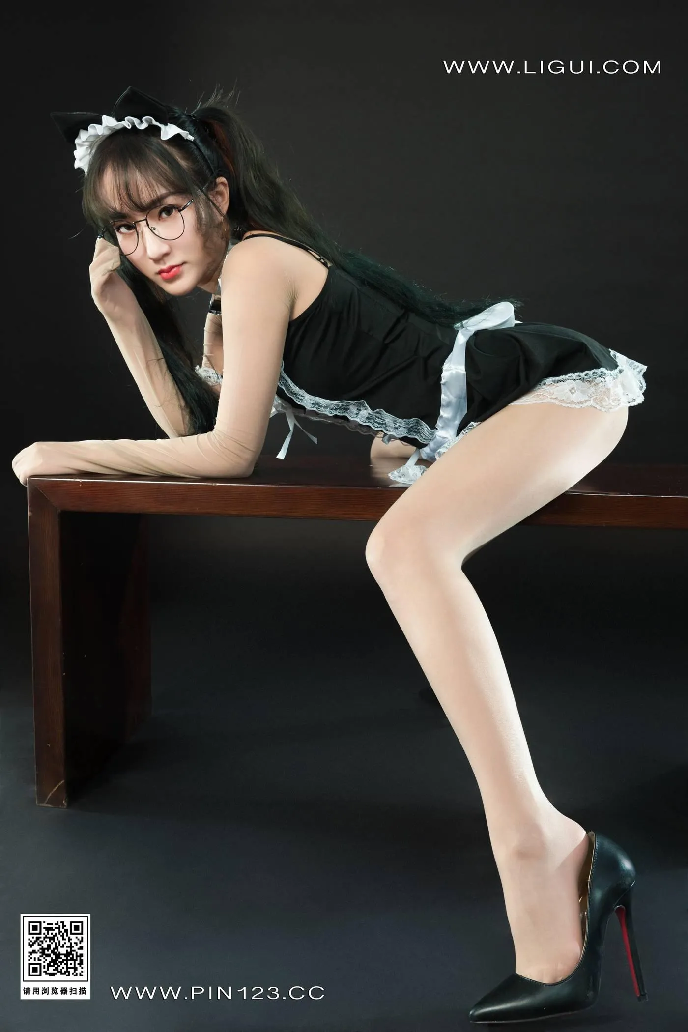 [Ligui丽柜]2022.10.21 颜丝惩戒 汐汐[62P]插图5