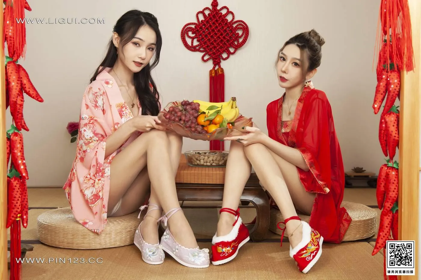 [Ligui丽柜]2023.01.19 花足迎春(上) 兔子＆心心[71P]插图7