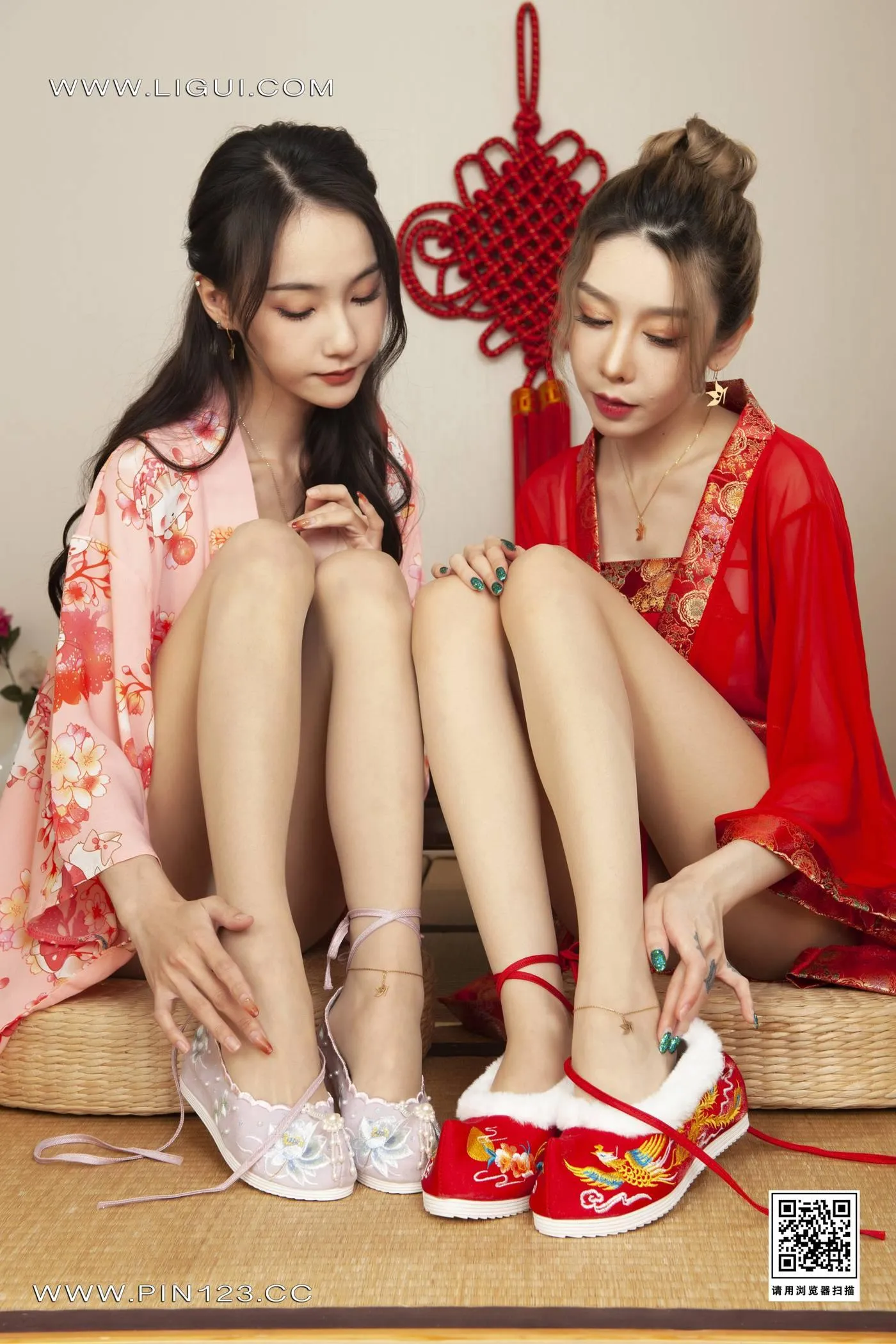 [Ligui丽柜]2023.01.19 花足迎春(上) 兔子＆心心[71P]插图2