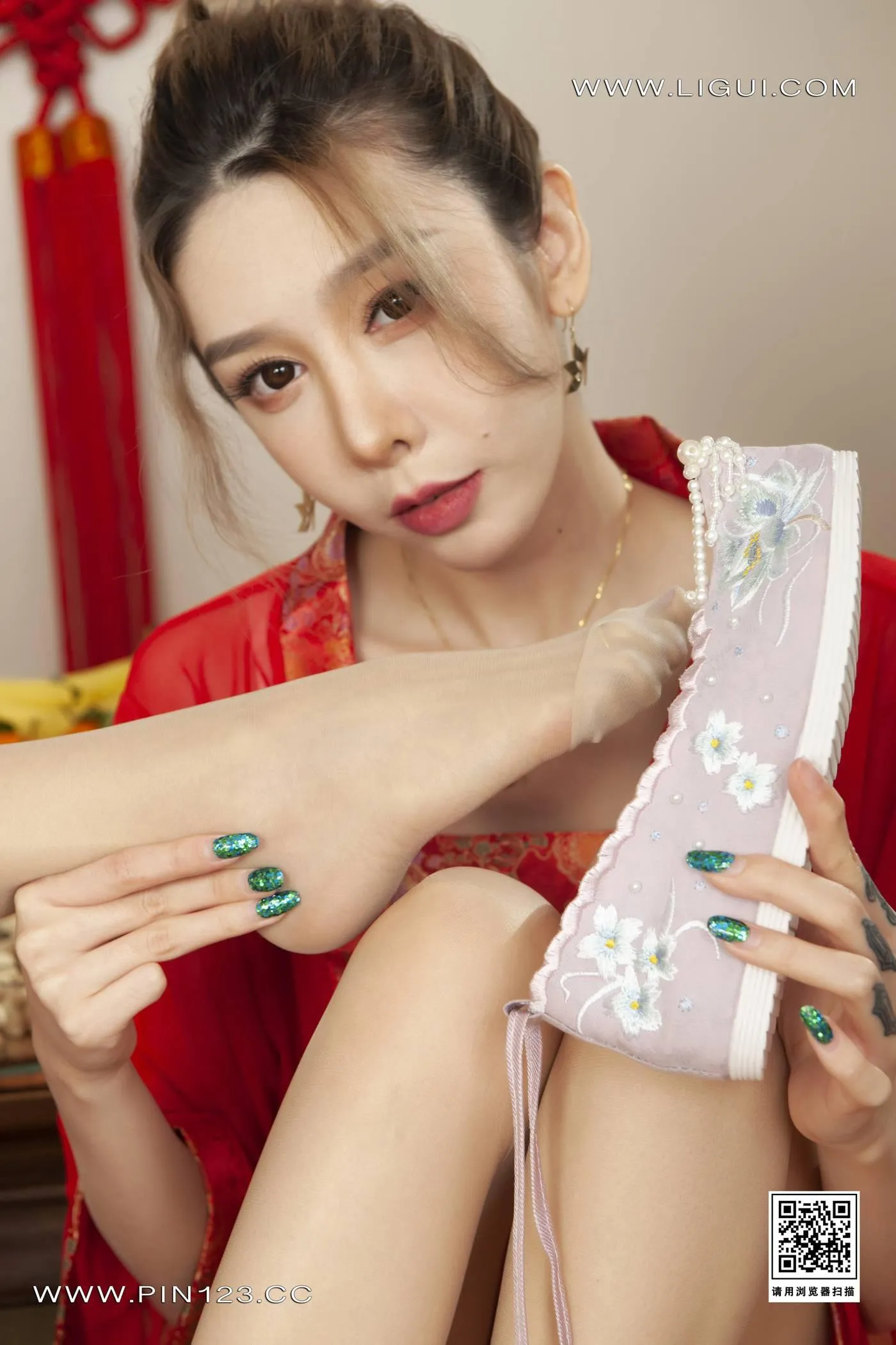 [Ligui丽柜]2023.01.19 花足迎春(上) 兔子＆心心[71P]插图4