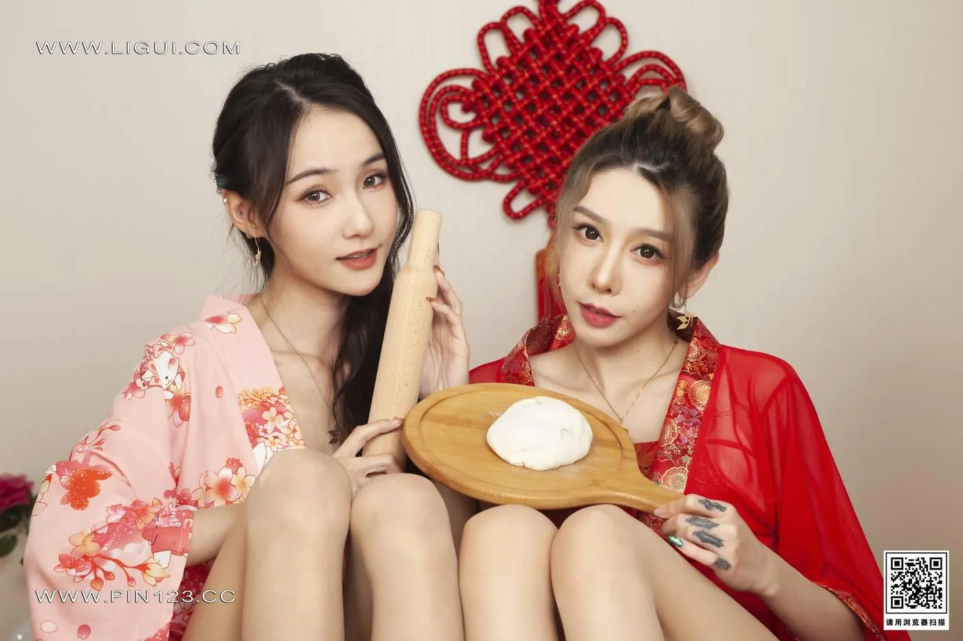 [Ligui丽柜]2023.01.19 花足迎春(上) 兔子＆心心[71P]插图8
