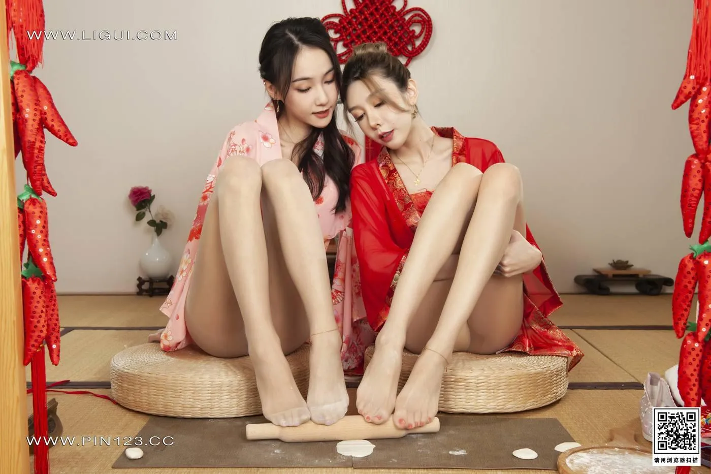 [Ligui丽柜]2023.01.19 花足迎春(上) 兔子＆心心[71P]插图6