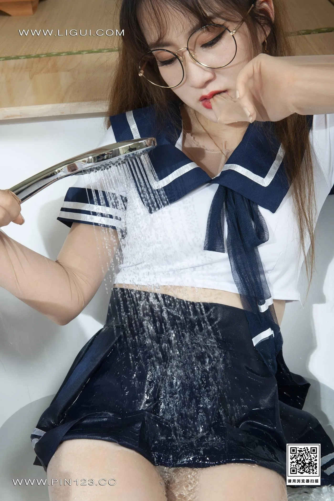 [Ligui丽柜]2022.09.05 香浴丝颜 汐汐[76P]插图6