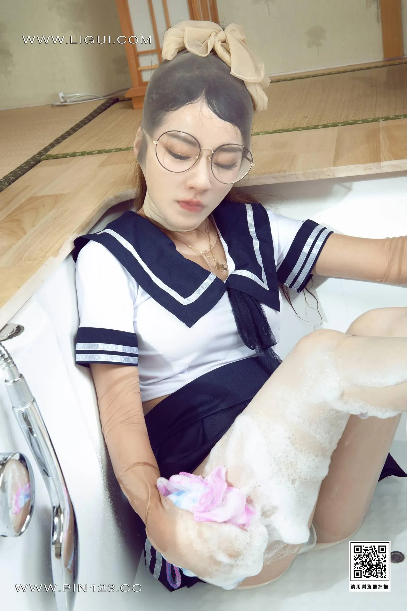 [Ligui丽柜]2022.09.05 香浴丝颜 汐汐[76P]插图8