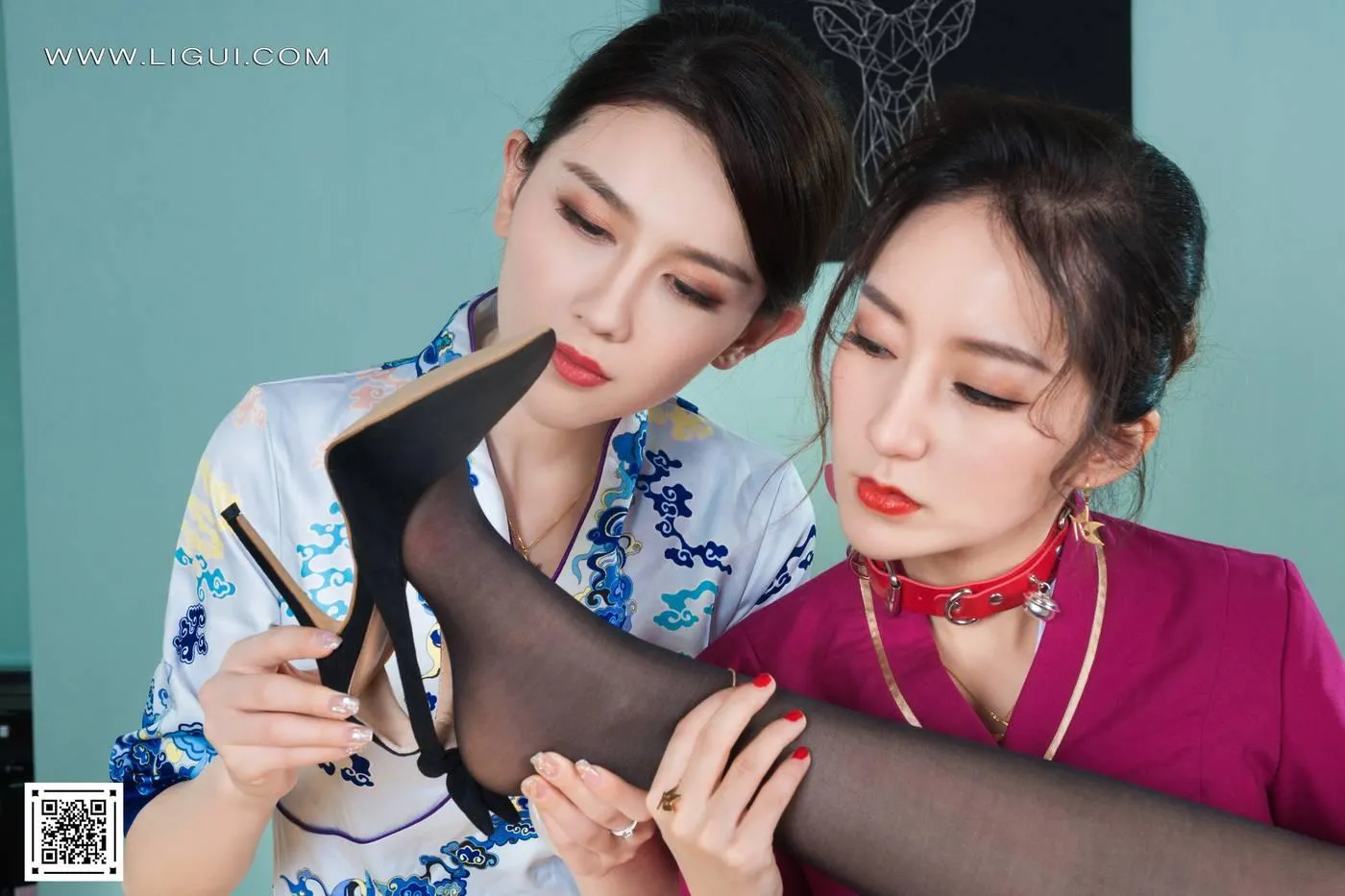 [Ligui丽柜]2022.05.02《三生三丝》阳阳&安娜&汐汐[81P]插图8