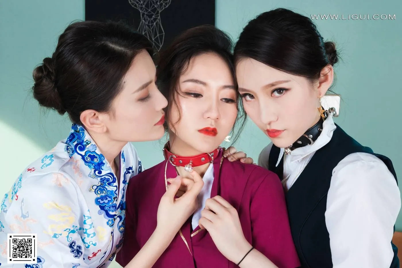[Ligui丽柜]2022.05.02《三生三丝》阳阳&安娜&汐汐[81P]插图7