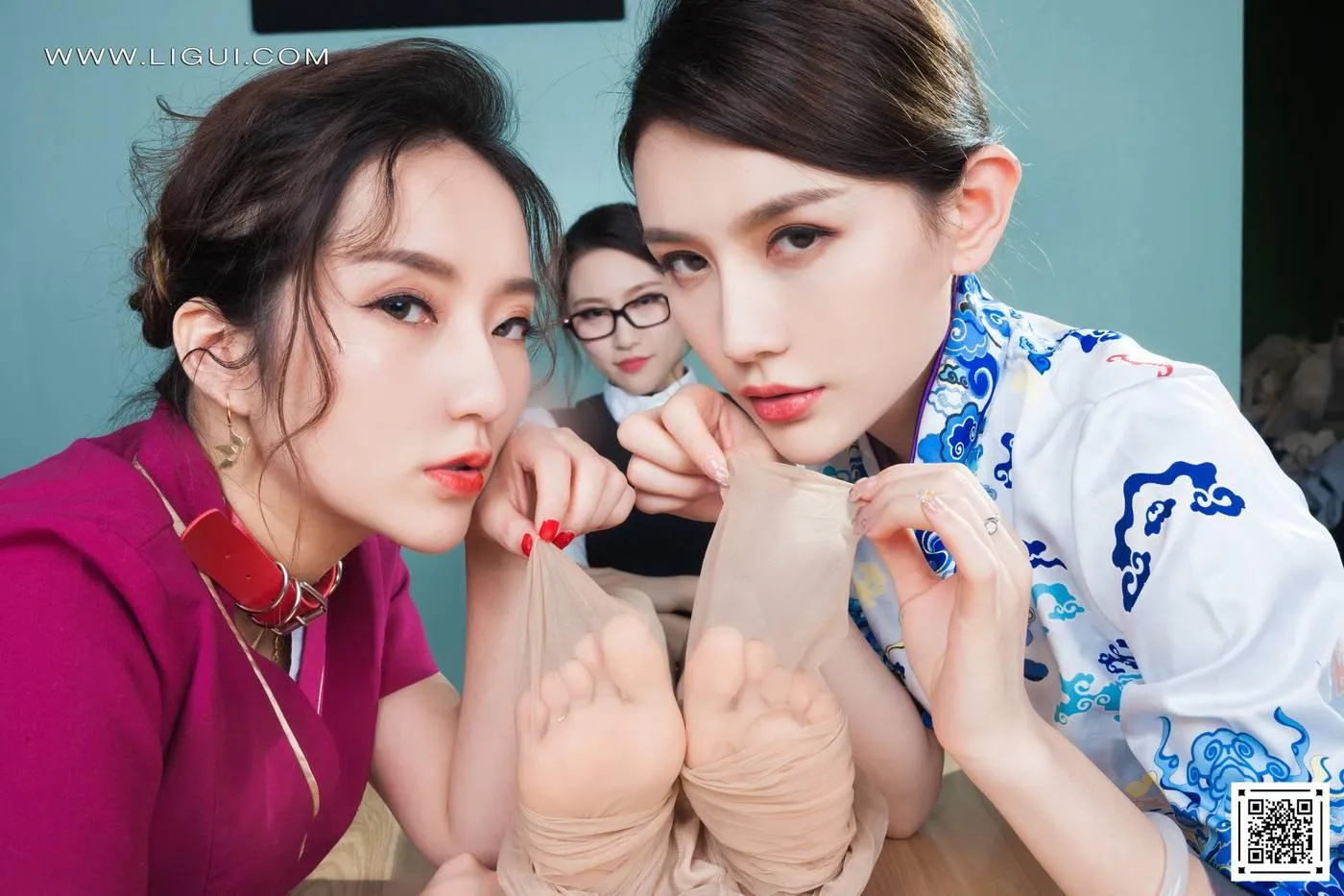 [Ligui丽柜]2022.05.02《三生三丝》阳阳&安娜&汐汐[81P]插图3