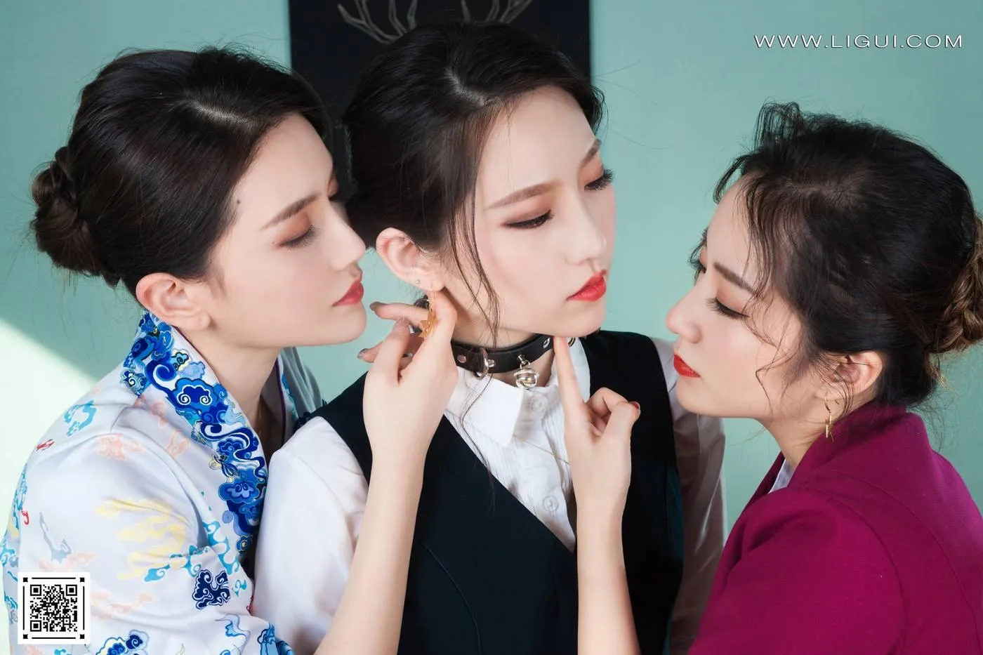 [Ligui丽柜]2022.05.02《三生三丝》阳阳&安娜&汐汐[81P]插图7