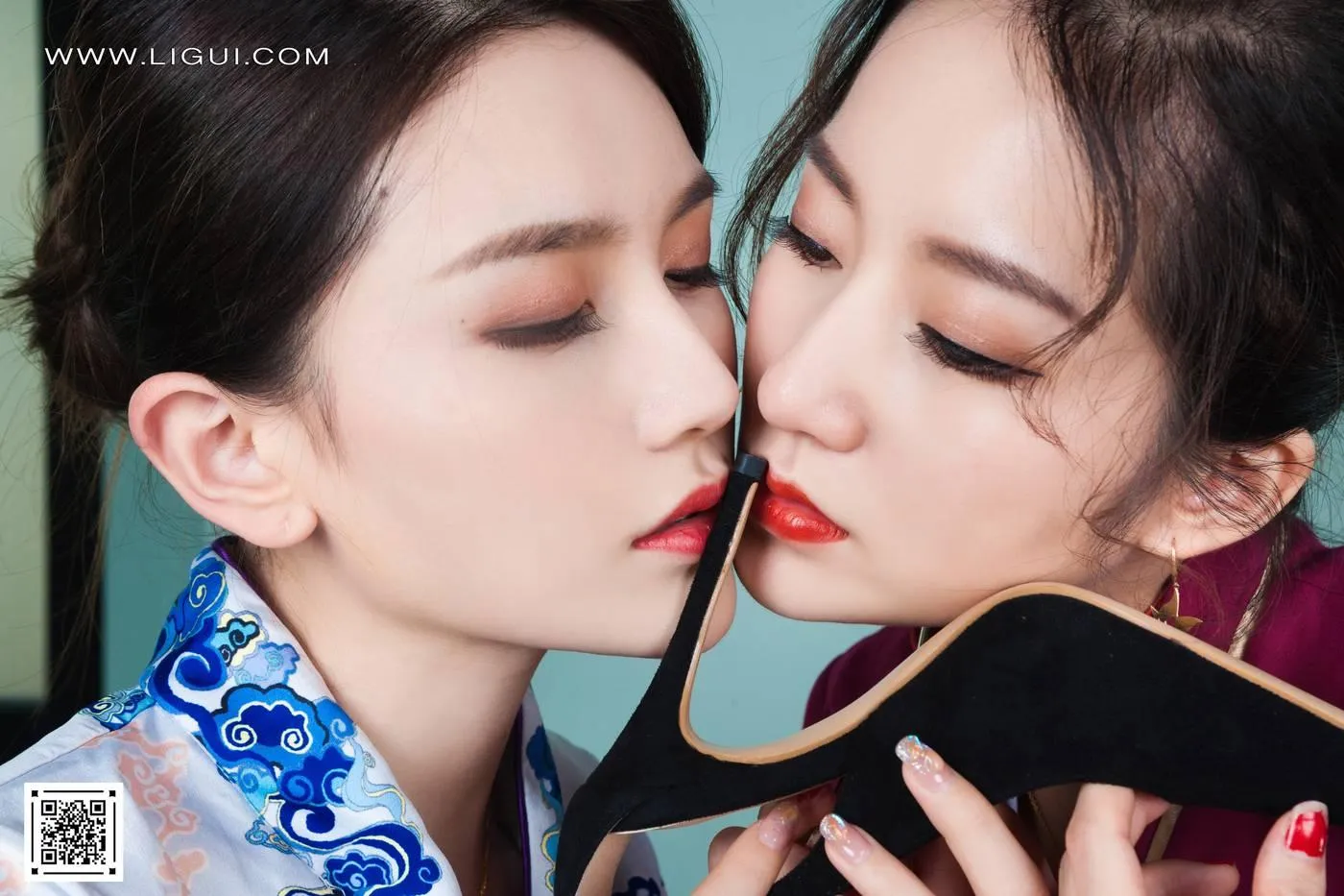 [Ligui丽柜]2022.05.02《三生三丝》阳阳&安娜&汐汐[81P]插图2