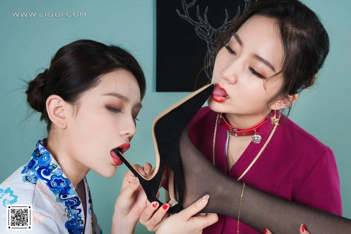 [Ligui丽柜]2022.05.02《三生三丝》阳阳&安娜&汐汐[81P]插图3
