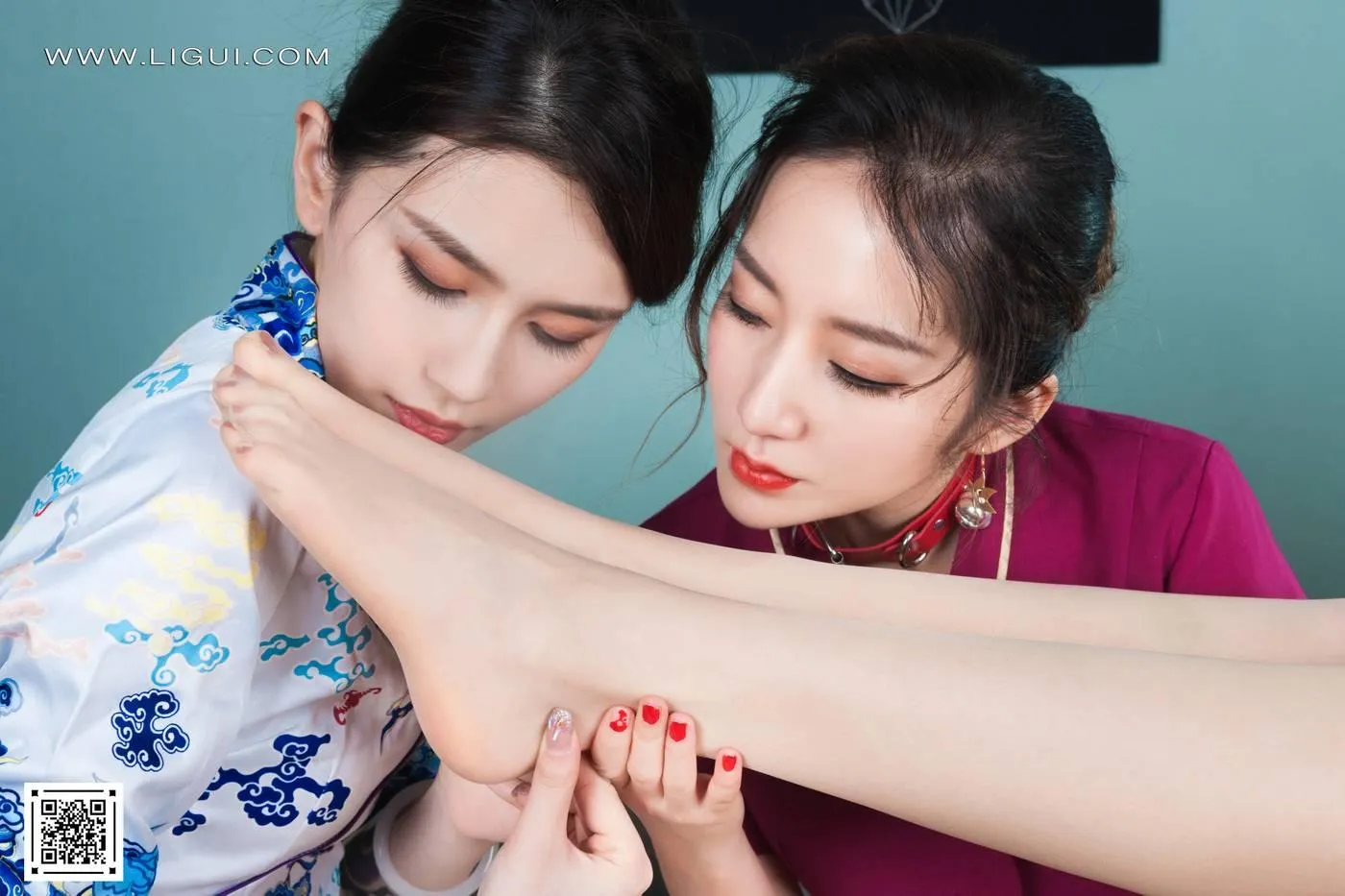 [Ligui丽柜]2022.05.02《三生三丝》阳阳&安娜&汐汐[81P]插图8
