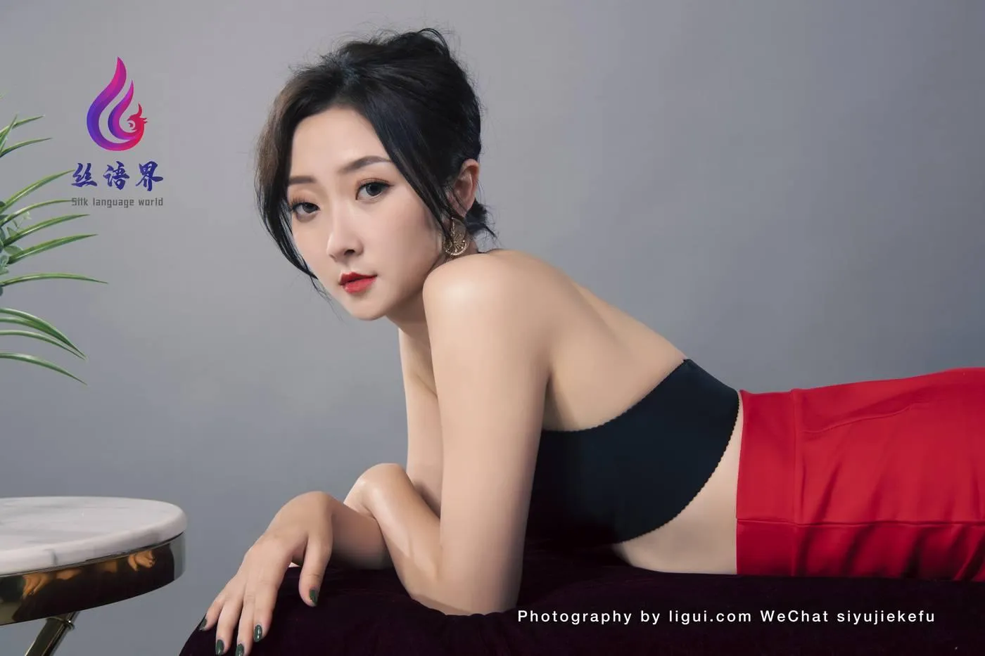 [Ligui丽柜]2022.04.27《那一抹红色》愉心[58P]插图4