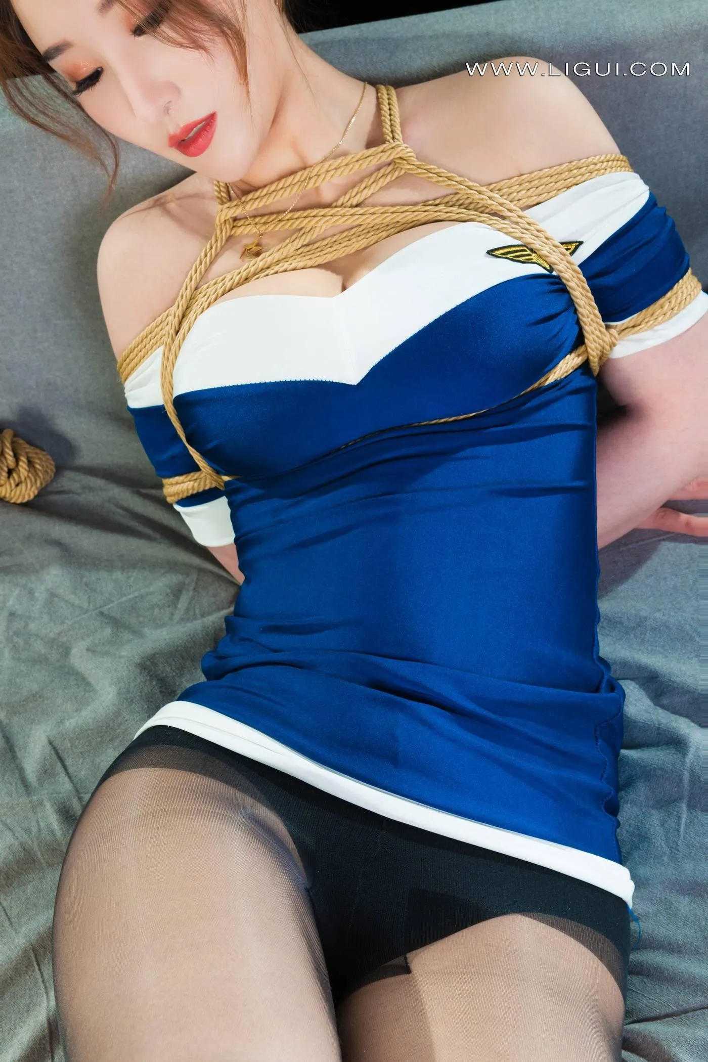 [Ligui丽柜]2022.04.07《欲望航班》淼淼[67P]插图9
