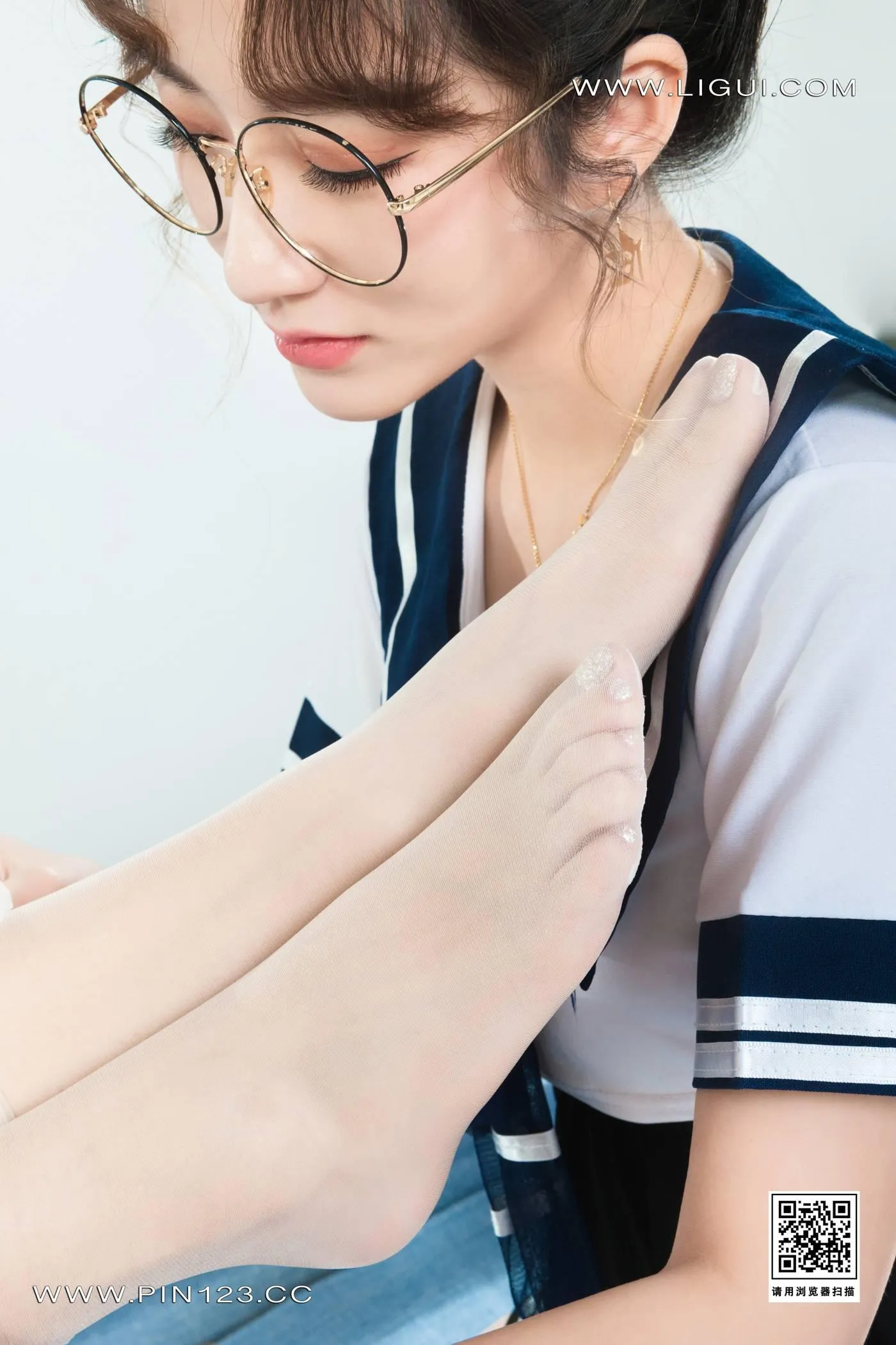 [Ligui丽柜]2022.09.16 双生花-紧缚花季 小智贤&汐汐[91P]插图5