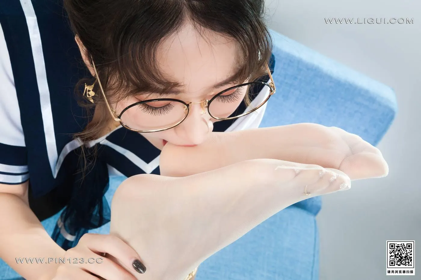 [Ligui丽柜]2022.09.16 双生花-紧缚花季 小智贤&汐汐[91P]插图