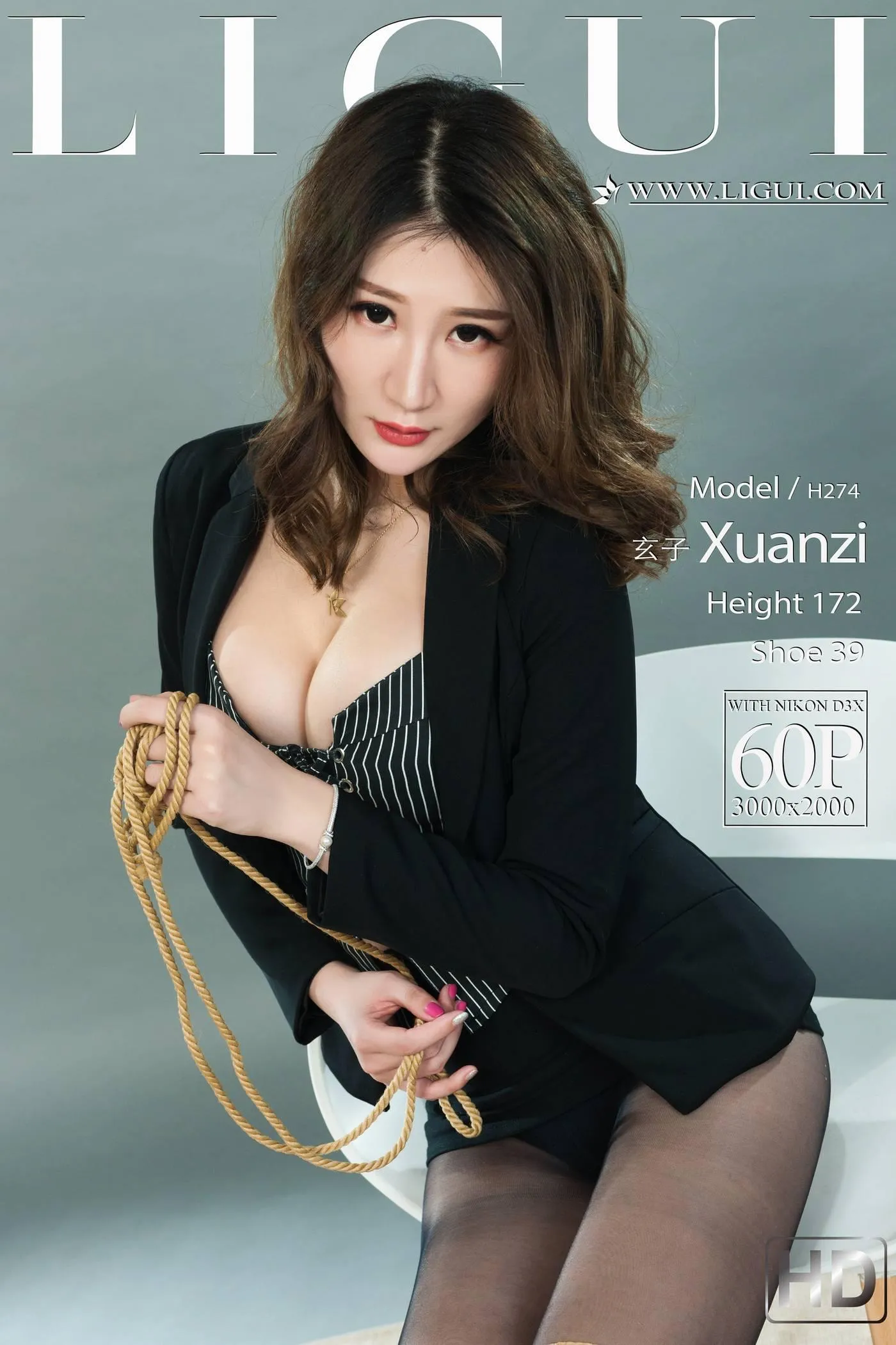 [Ligui丽柜]2022.03.24 《紧缚丽莲》玄子[61P]插图