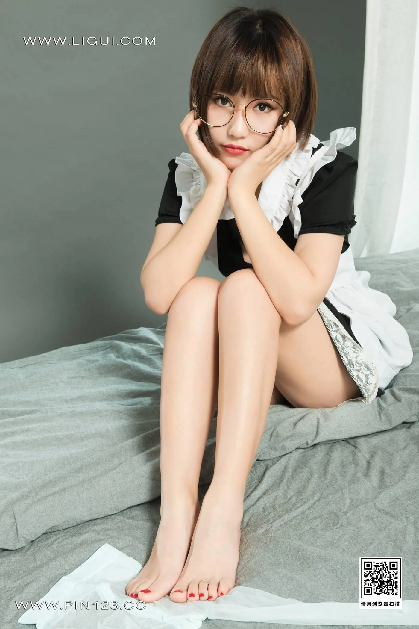 [Ligui丽柜]2022.07.25 花漾清莲 小爽[74P]插图1