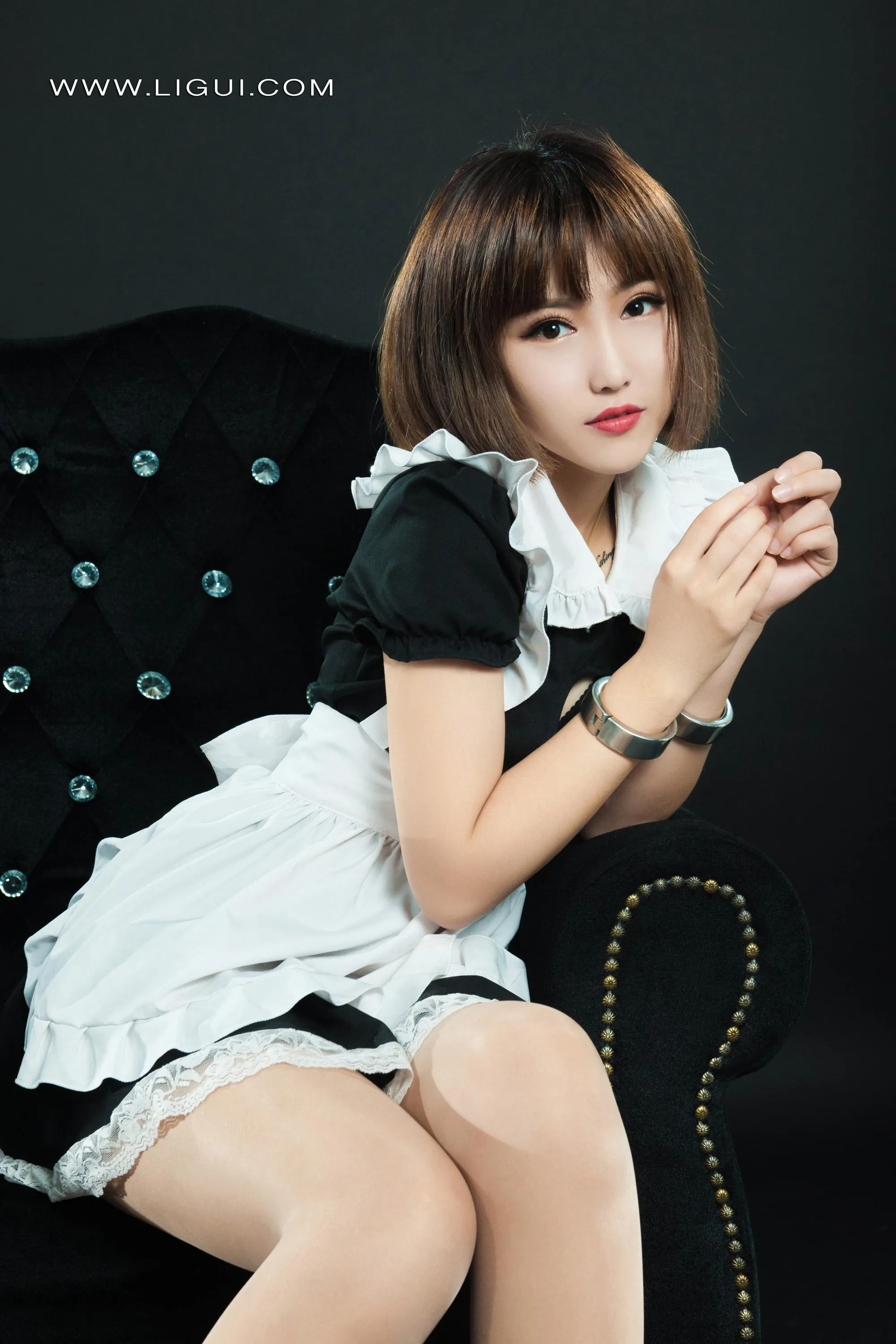 [Ligui丽柜]2022.02.23 《美仆之链》小爽[68P]插图