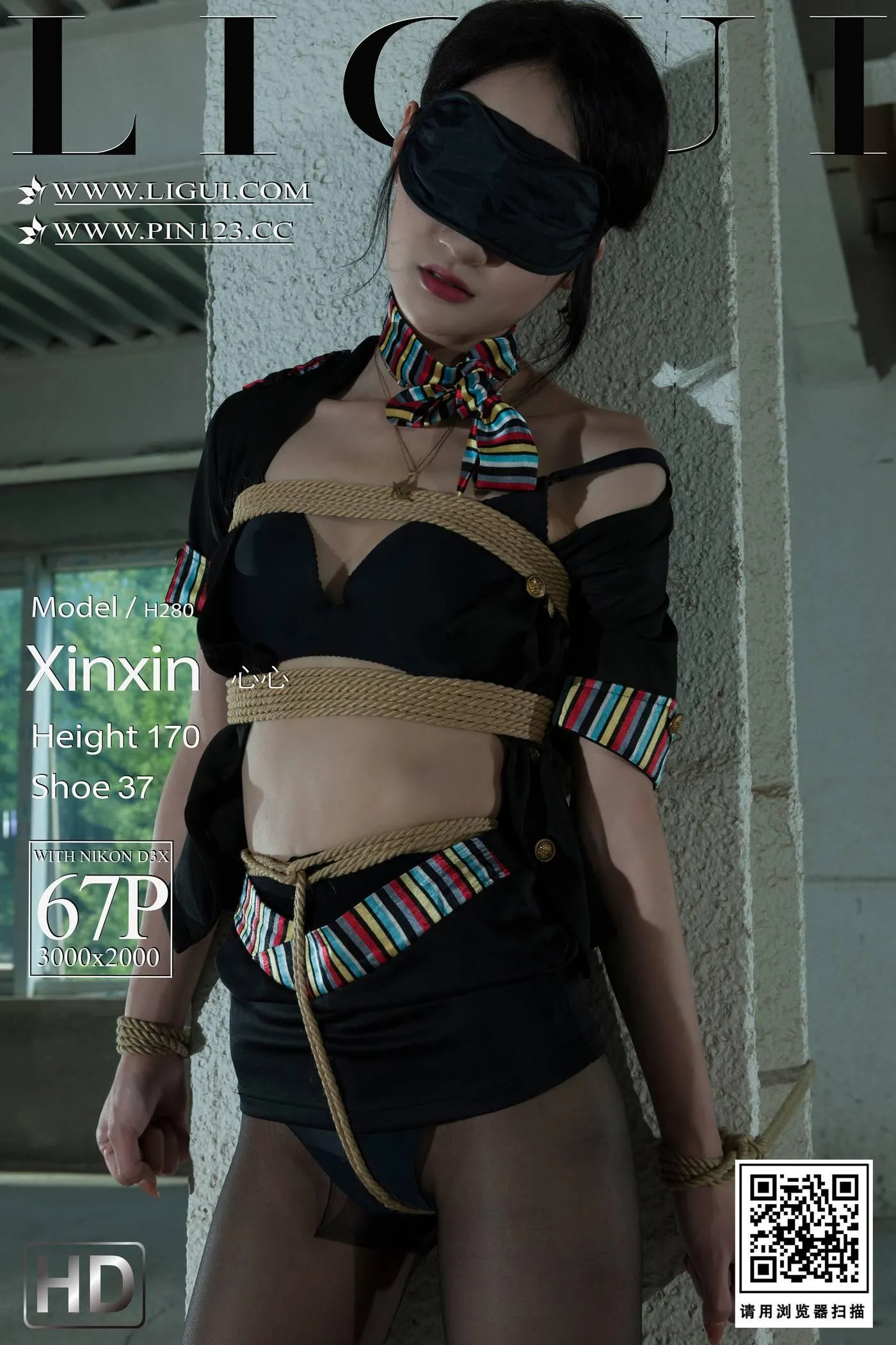 [Ligui丽柜]2022.09.02 劫持空姐 心心[68P]插图7