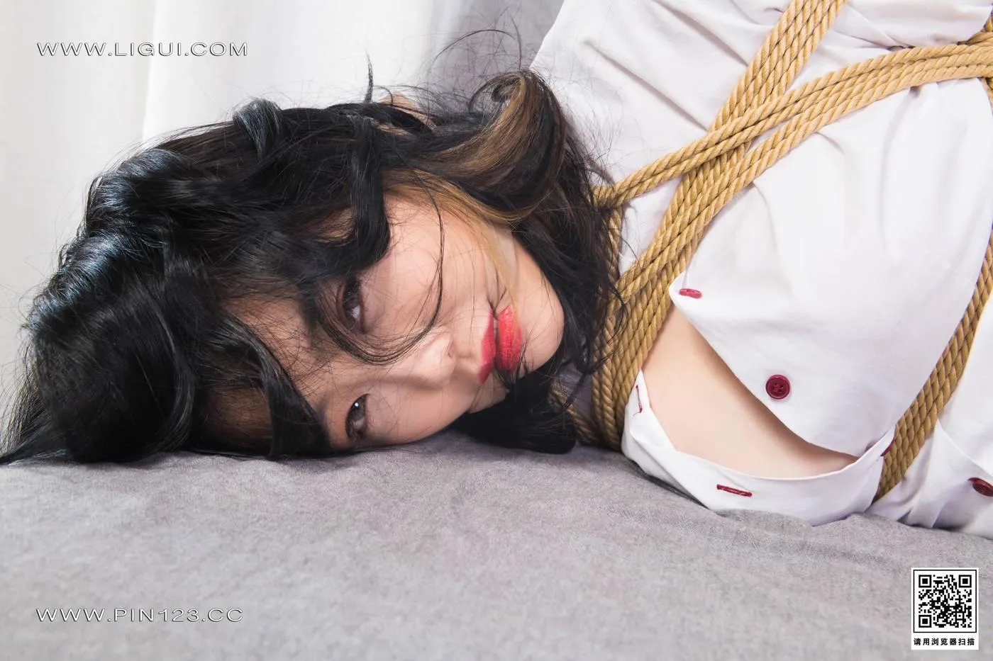 [Ligui丽柜]2022.07.29 《紧缚伊莲》小智贤[67P]插图5