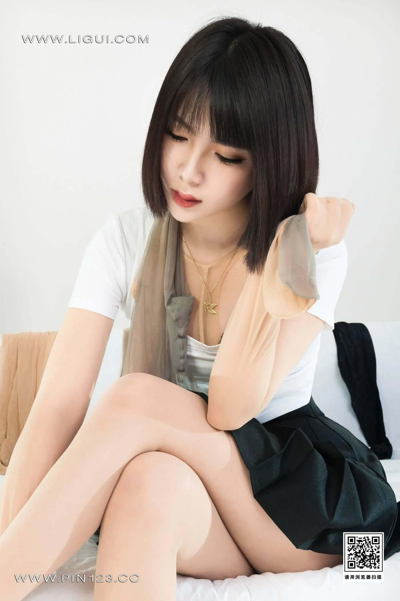 [Ligui丽柜]2023.01.16 香丝情结 小七[82P]插图5