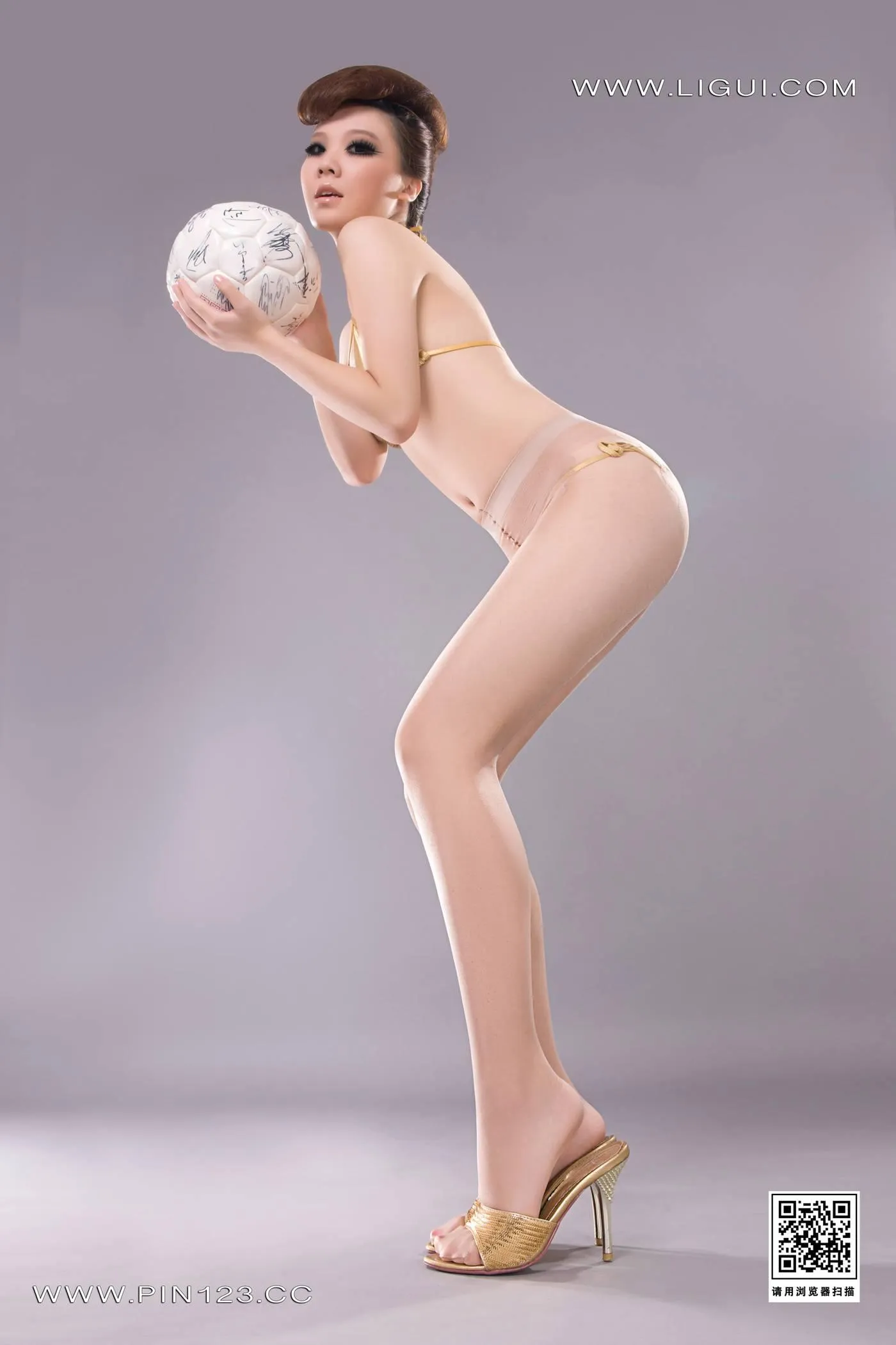 [Ligui丽柜]2022.11.28 足球宝宝 侨侨[63P]插图5