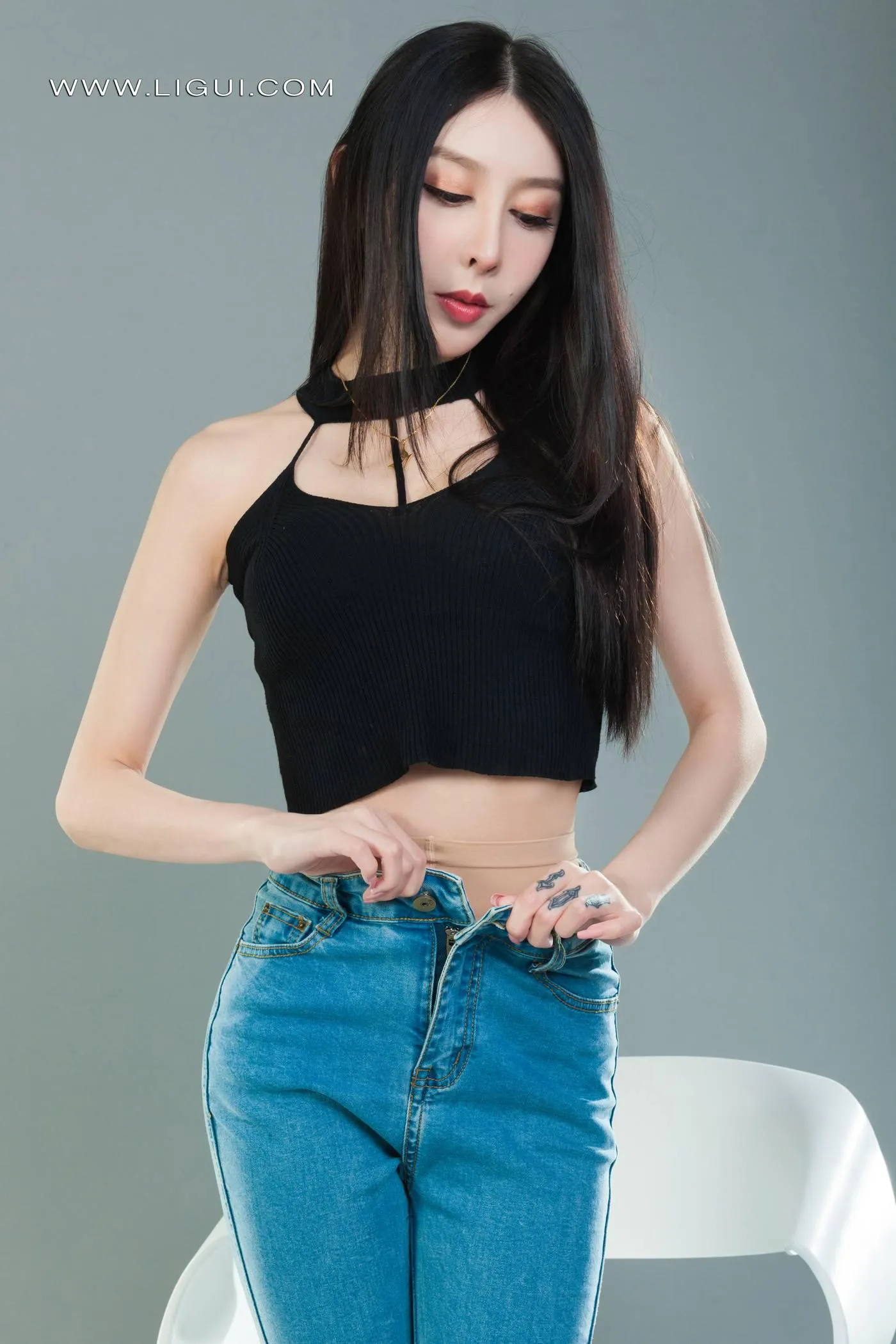 [Ligui丽柜]2022.02.25 《潮妹纤莲》兔子[78P]插图8