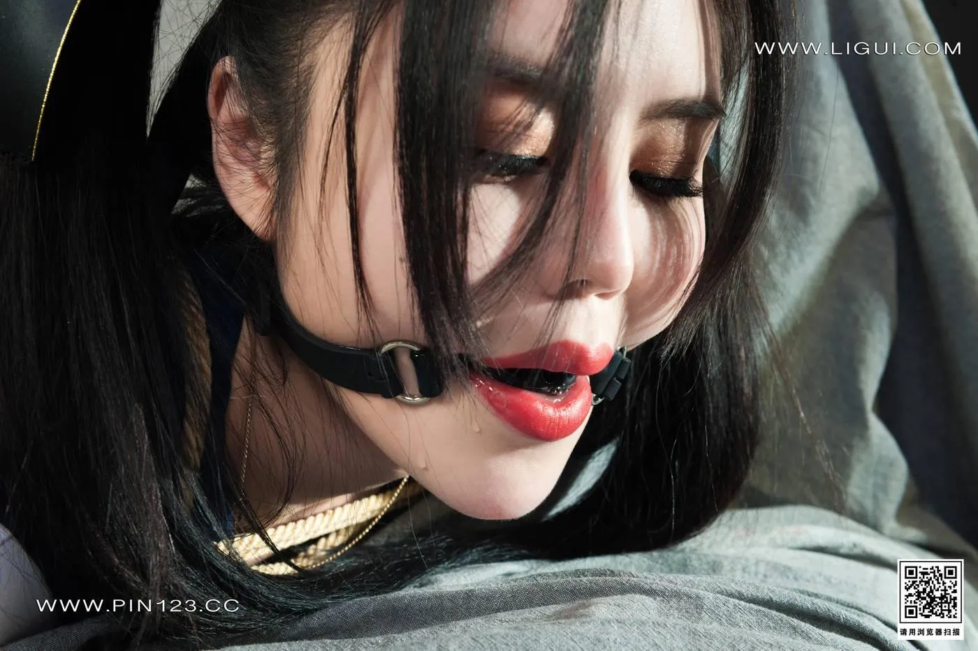 [Ligui丽柜]2022.11.04 紧缚学妹 凉儿[67P]插图1