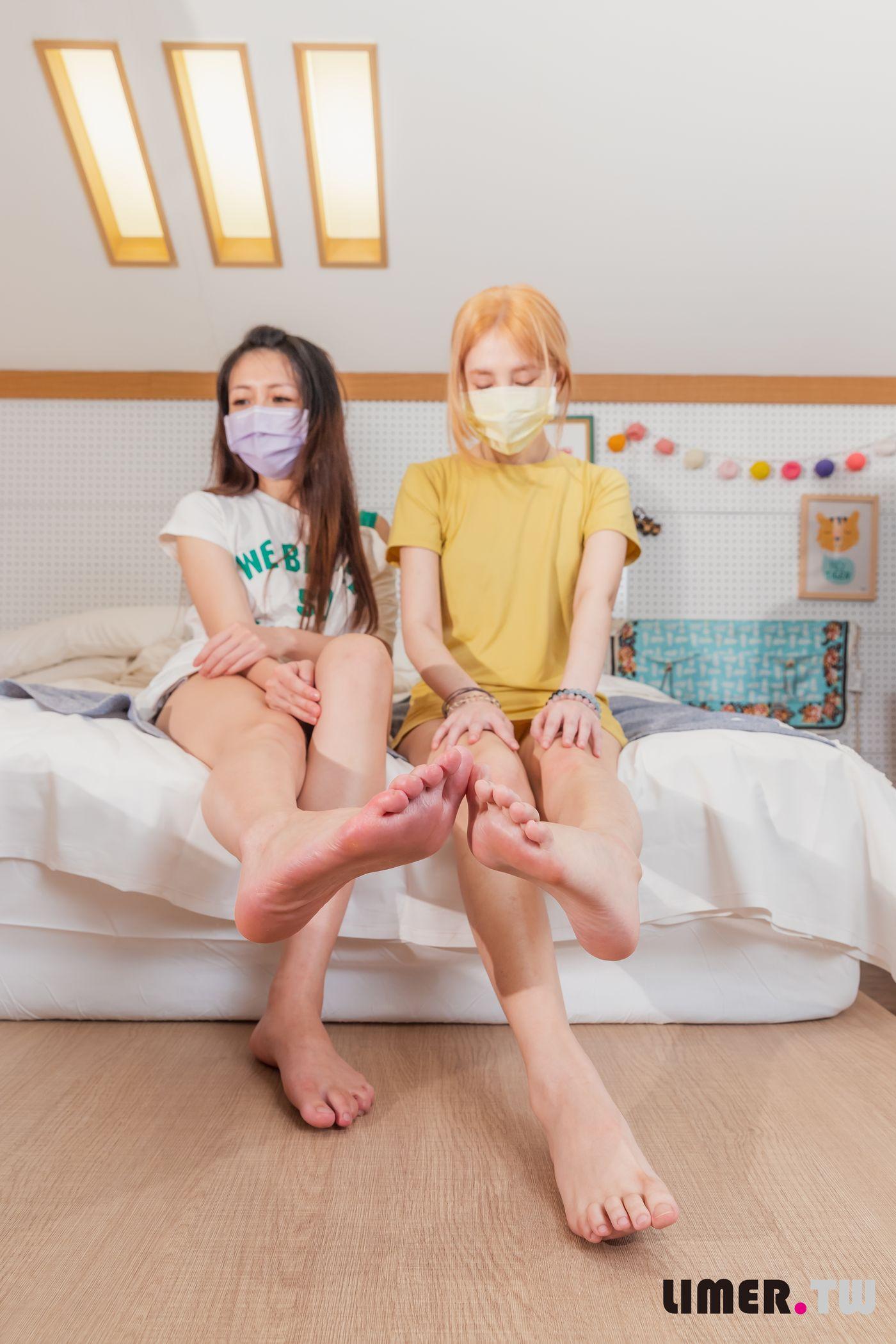 [Limerence] 010 Lori x NaNa 双人互相挠脚底 [141P]插图3