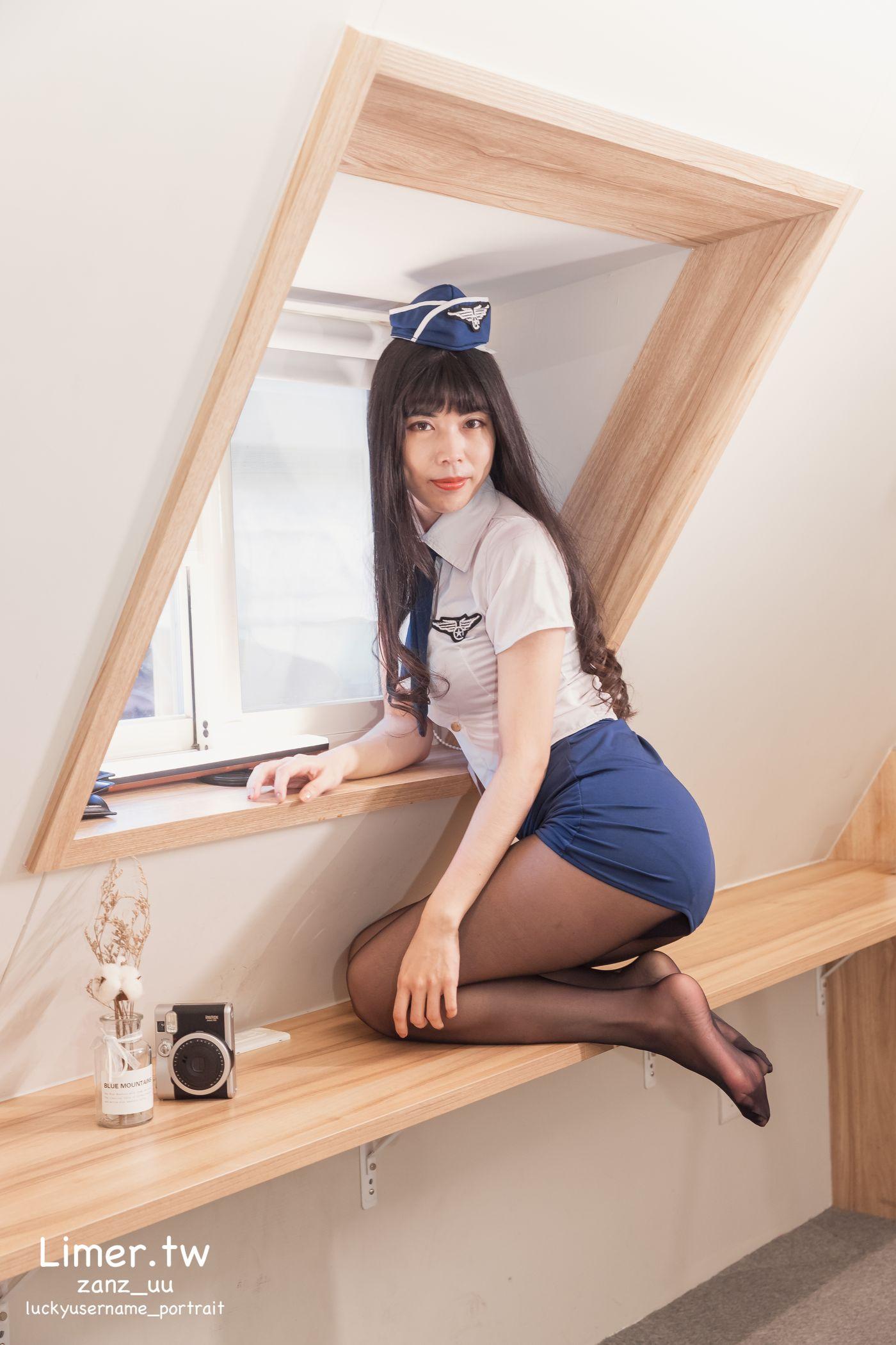[Limerence] 038 Zana黑丝空姐 今天就一起待在家吧 [131P]插图1