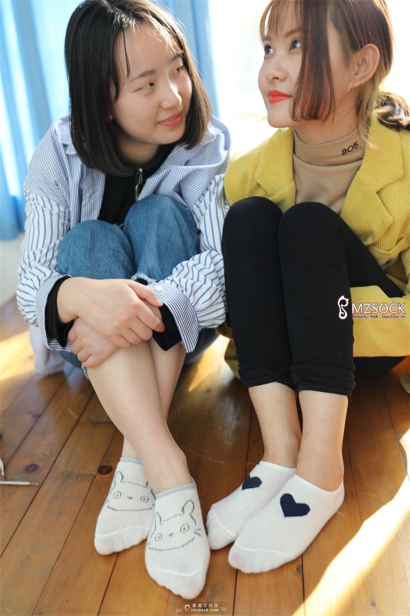 [MZSOCK]爱美足 NO.003 肖弧&佳妹[132P]插图1