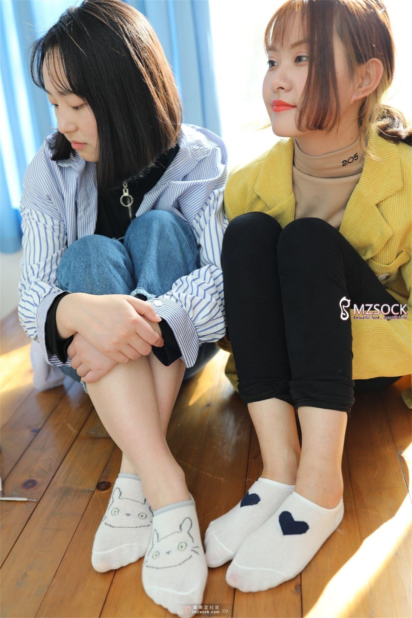 [MZSOCK]爱美足 NO.003 肖弧&佳妹[132P]插图3