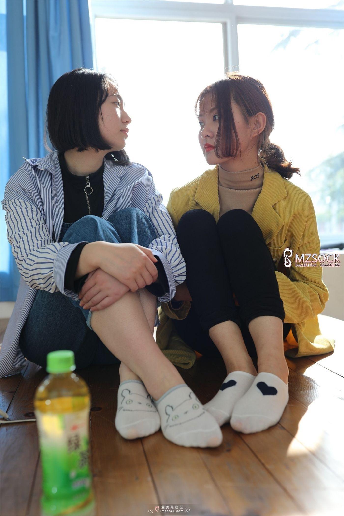 [MZSOCK]爱美足 NO.003 肖弧&佳妹[132P]插图4