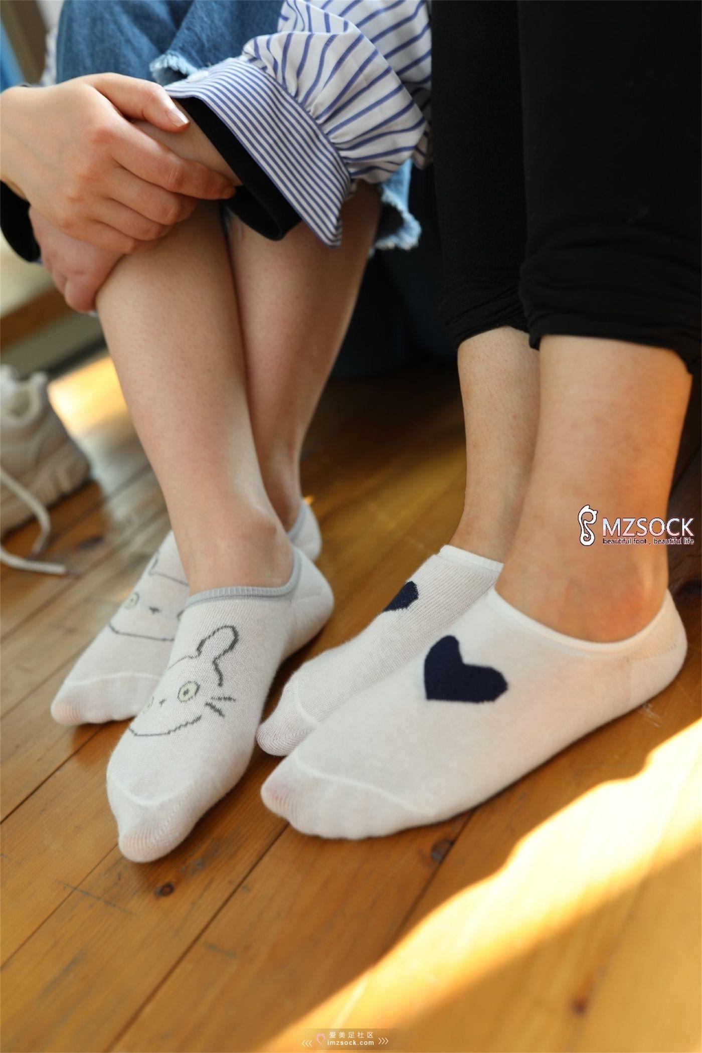 [MZSOCK]爱美足 NO.003 肖弧&佳妹[132P]插图